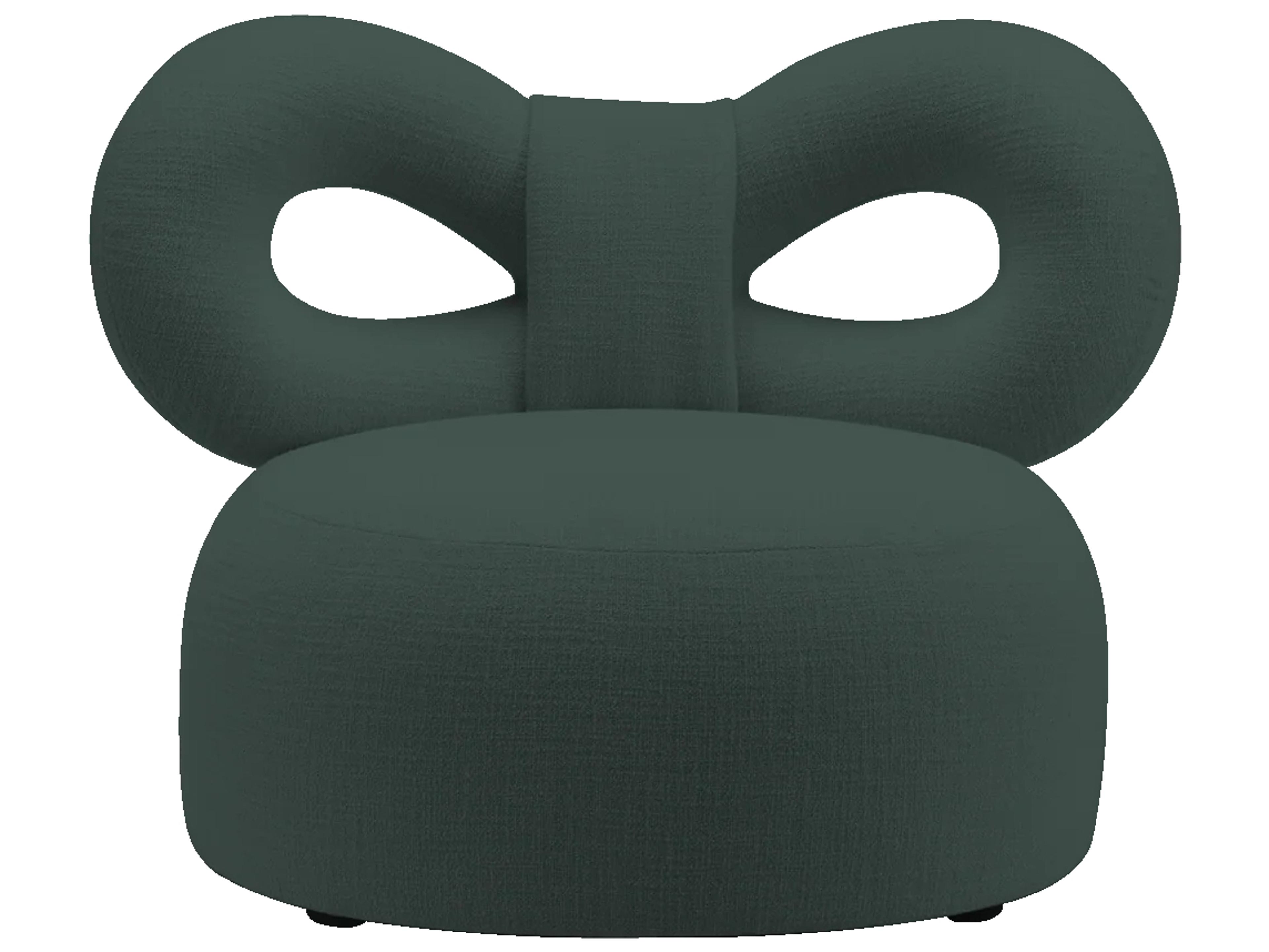 Qeeboo Ribbon Green Accent Chair
