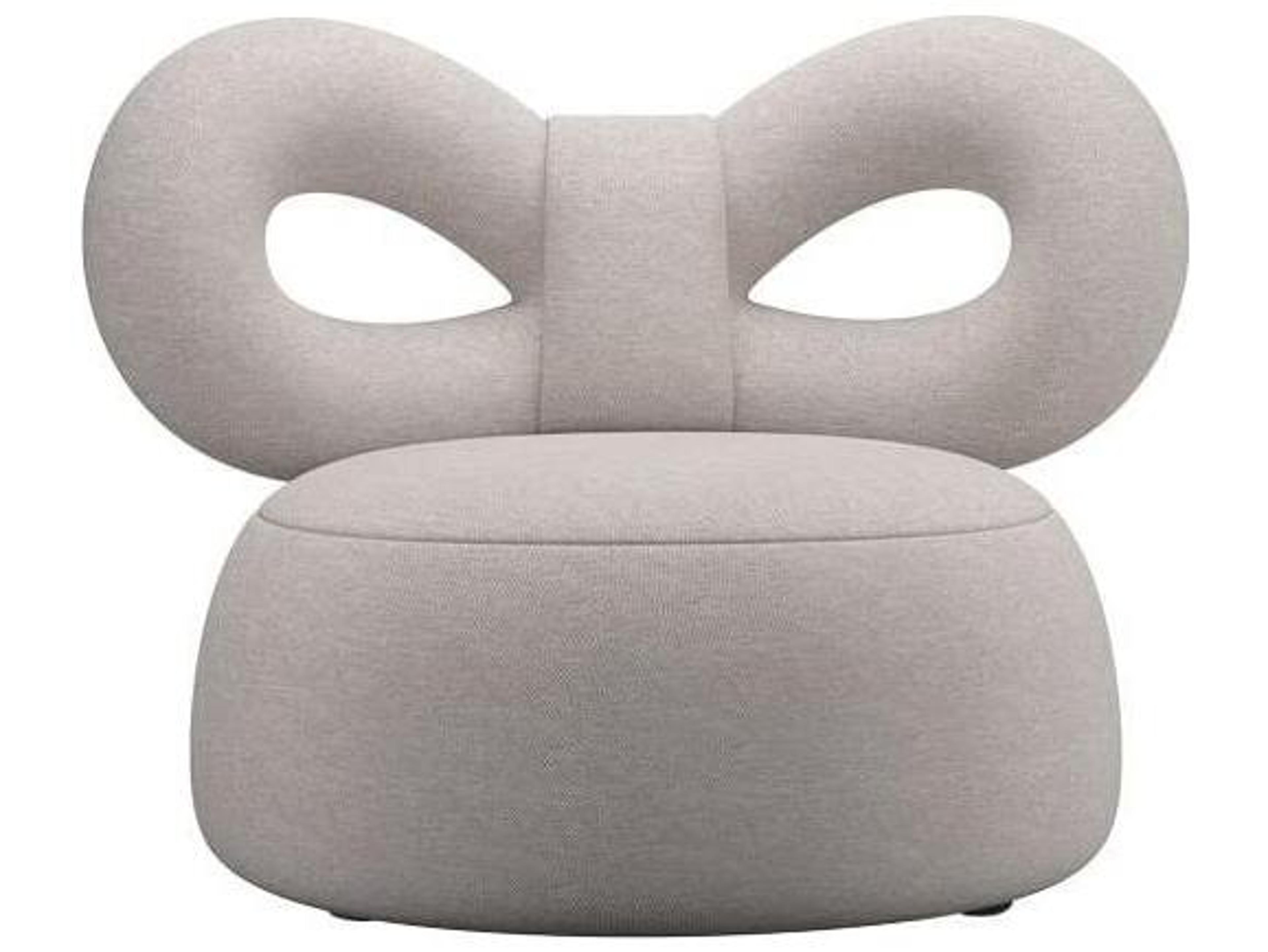 Qeeboo Ribbon Gray Accent Chair