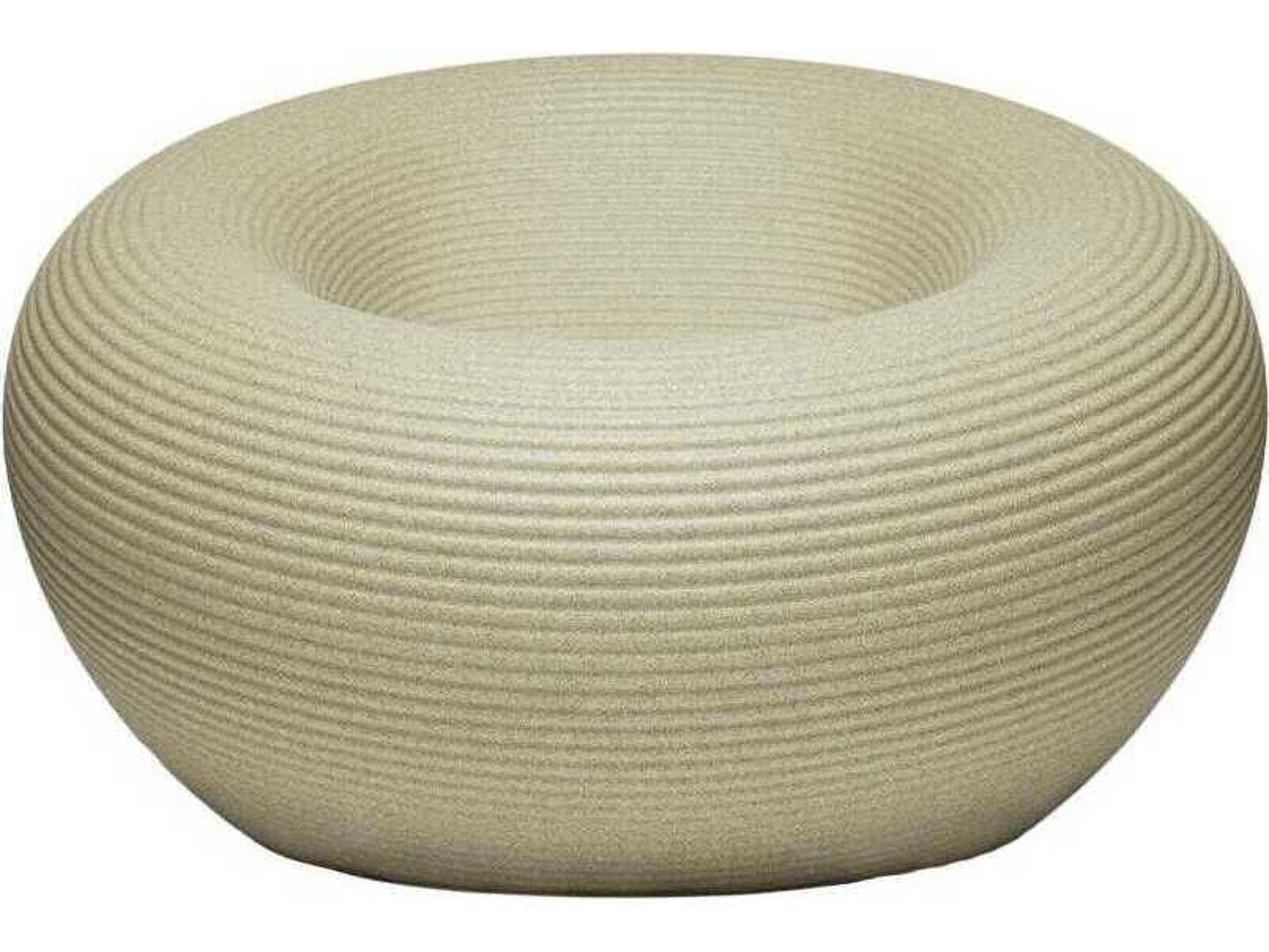 Qeeboo Outdoor Nami Sage Green Mix Recycled Plastic Lounge Chair