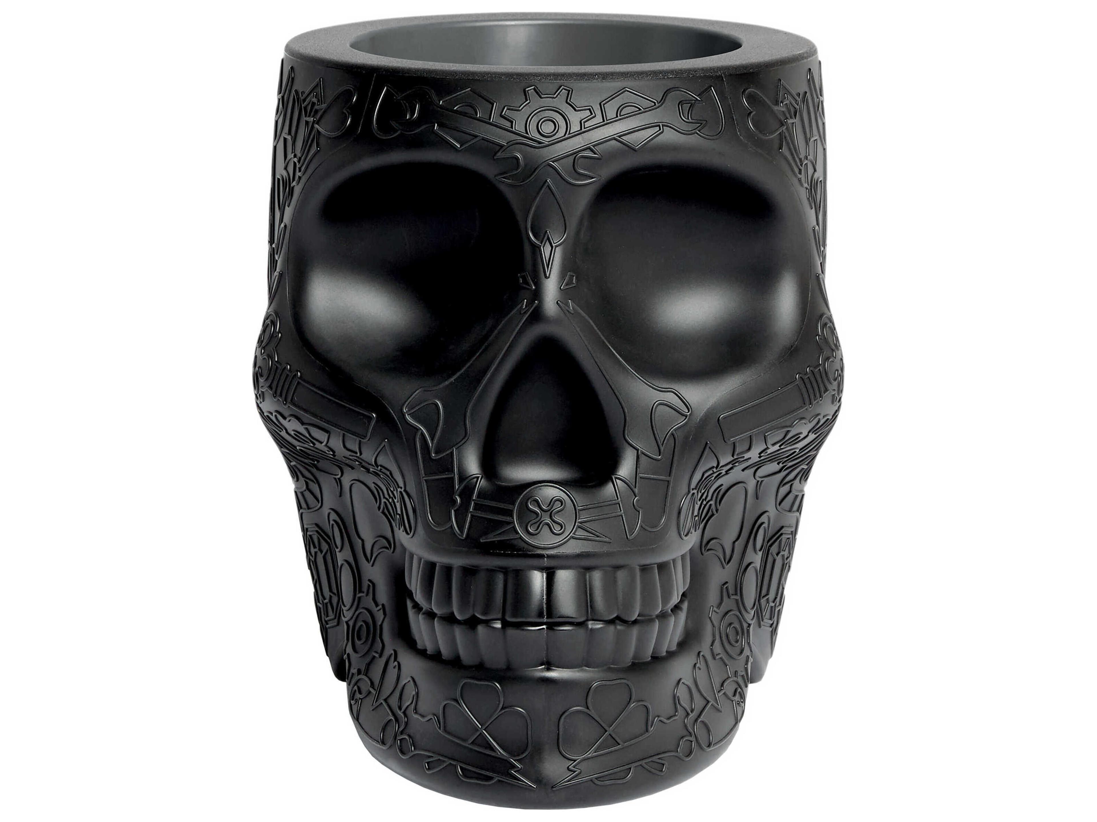 Qeeboo Outdoor Mexico Black Planter