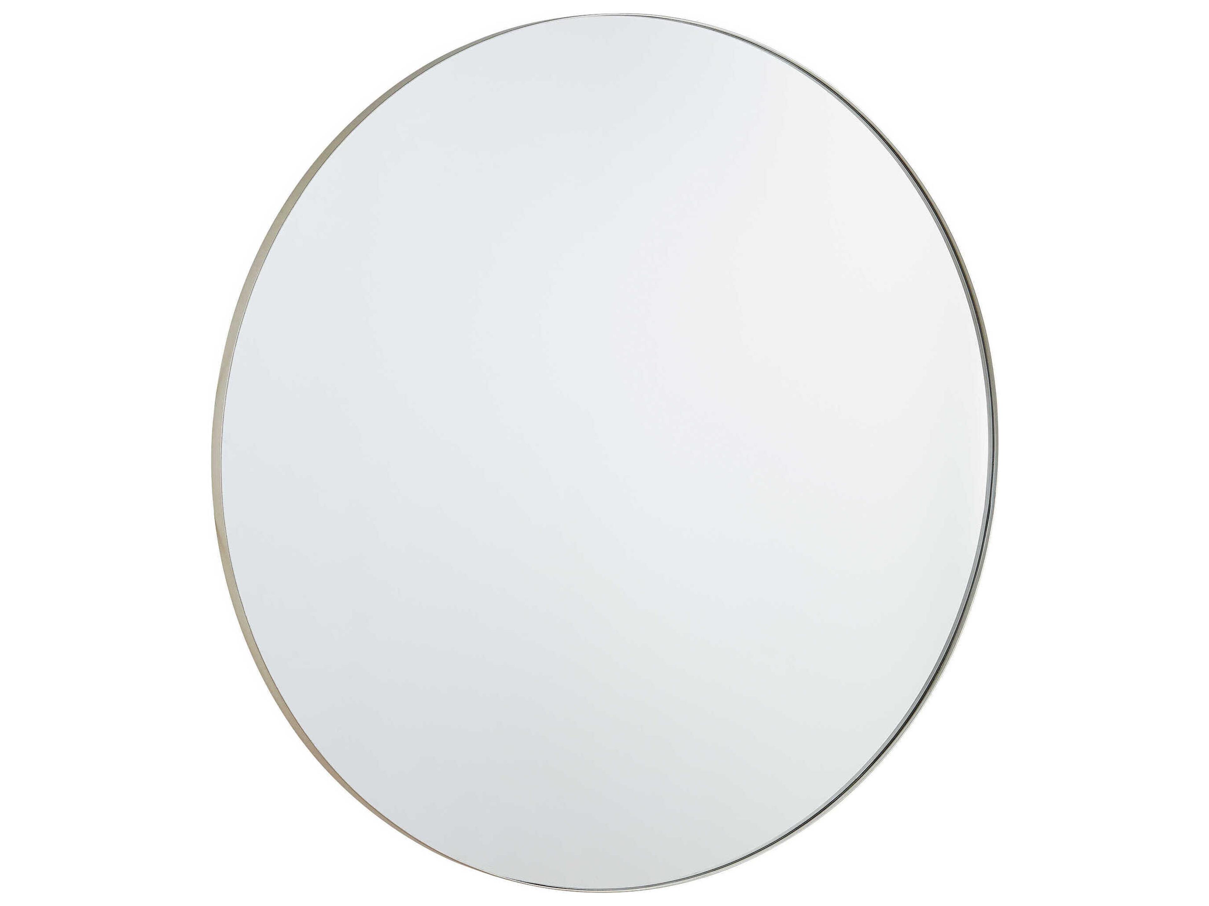 Quorum Silver Round Wall Mirror