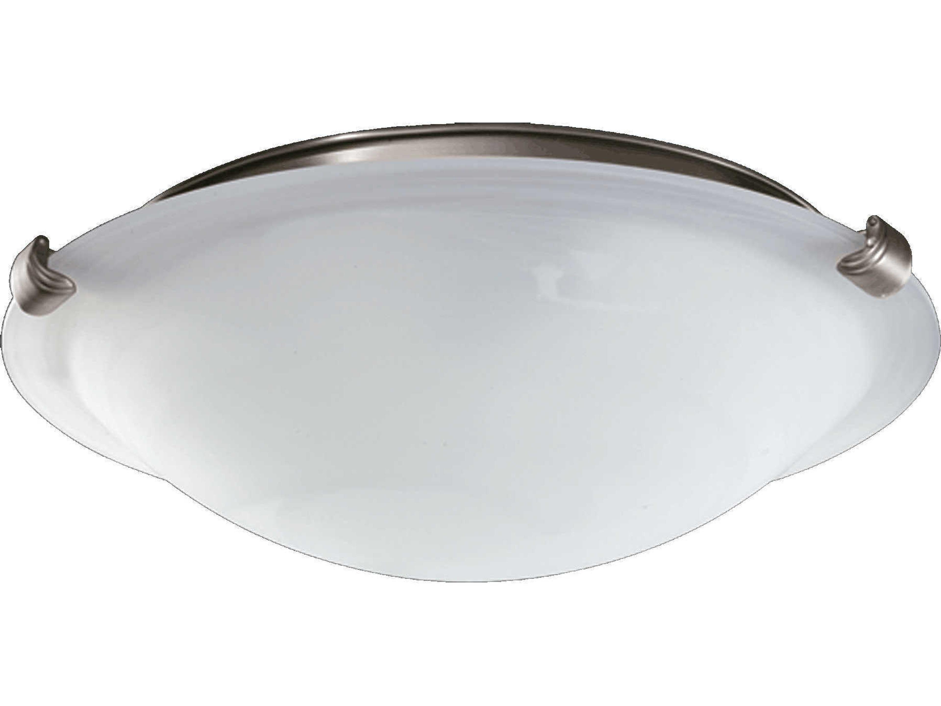 Quorum Satin Nickel 2-Light Fan Light Kit