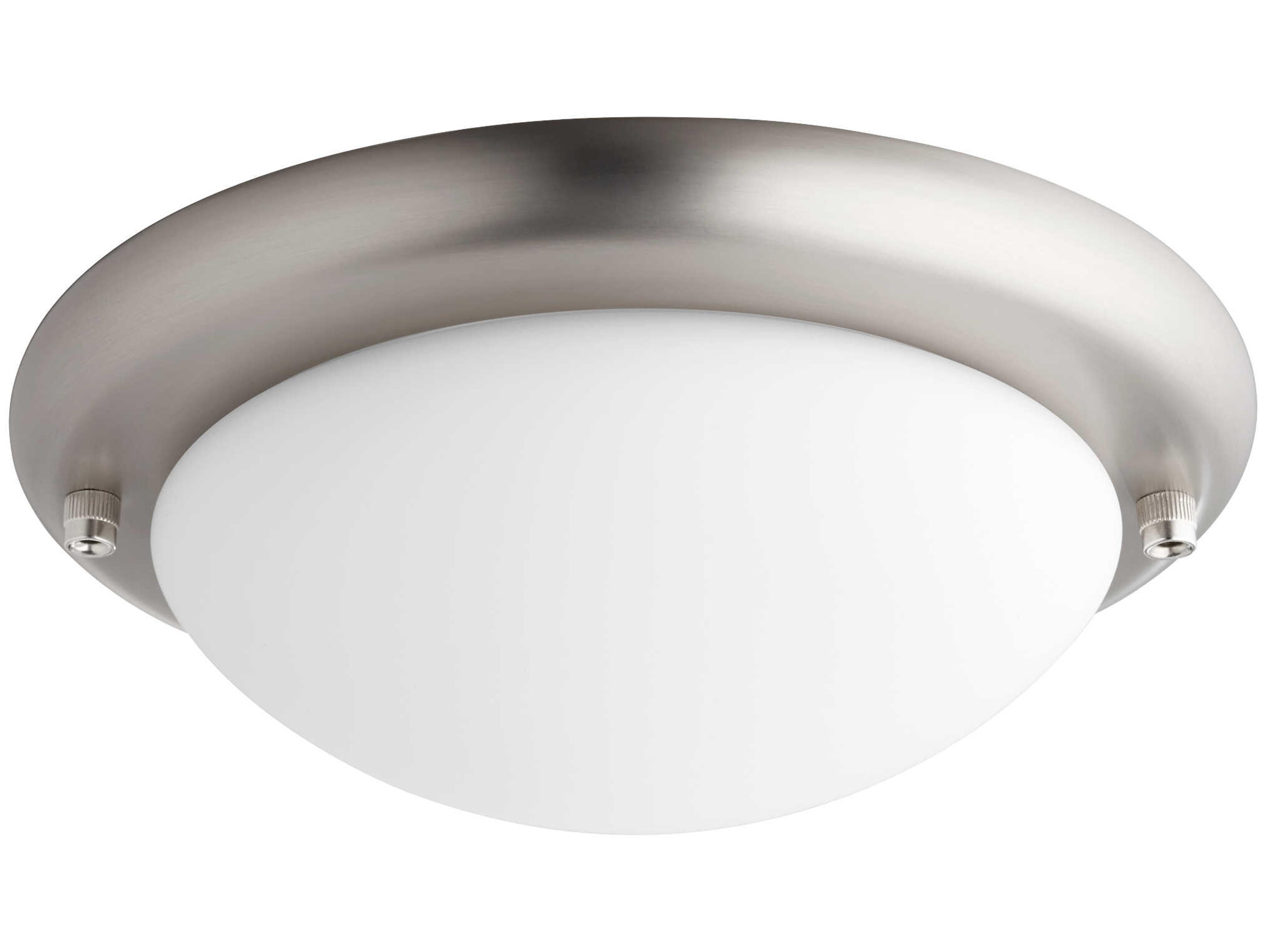 Quorum Satin Nickel 1-Light Fan Light Kit