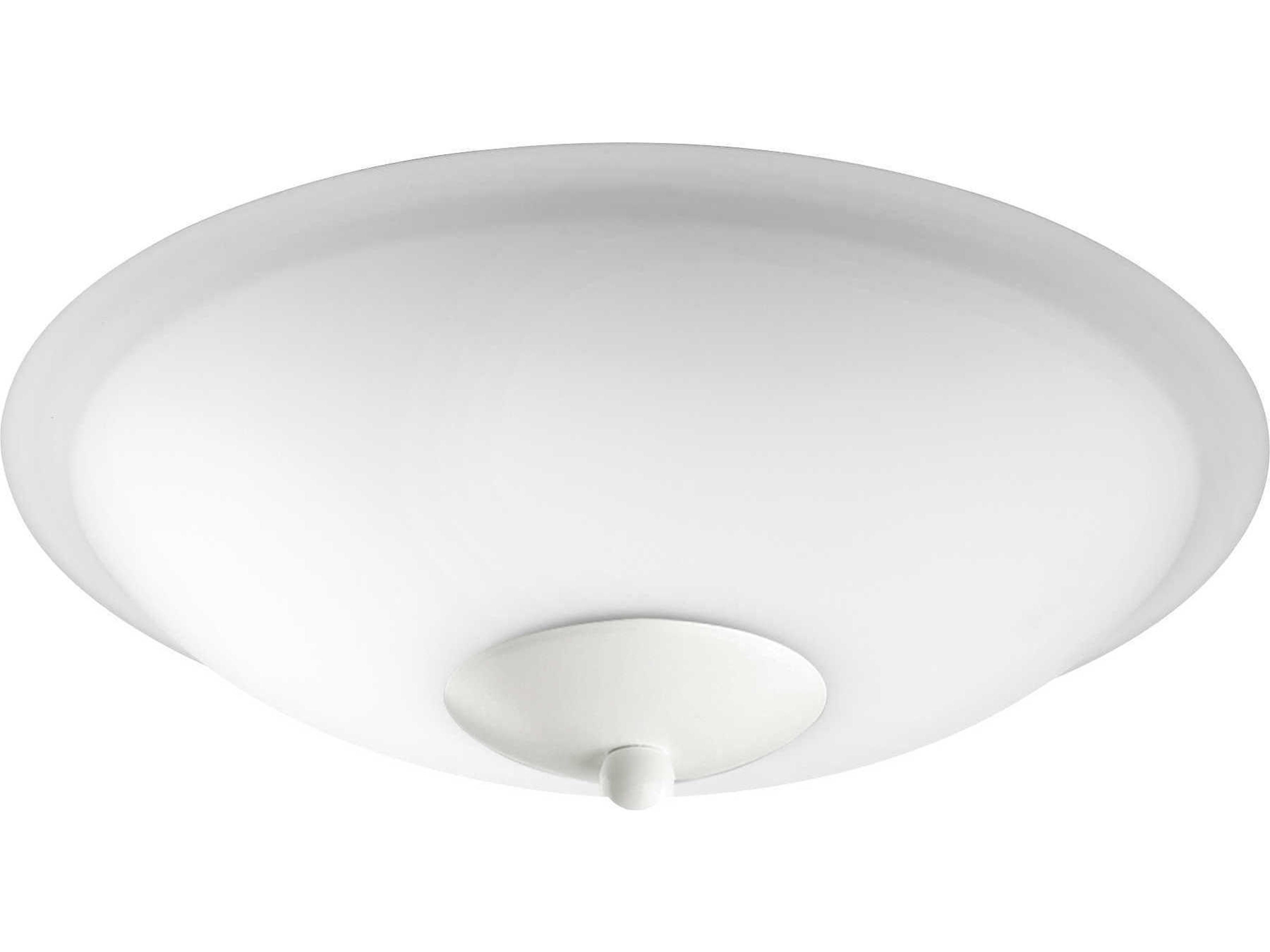 Quorum Studio White / Satin Opal 2-Light Fan Light Kit