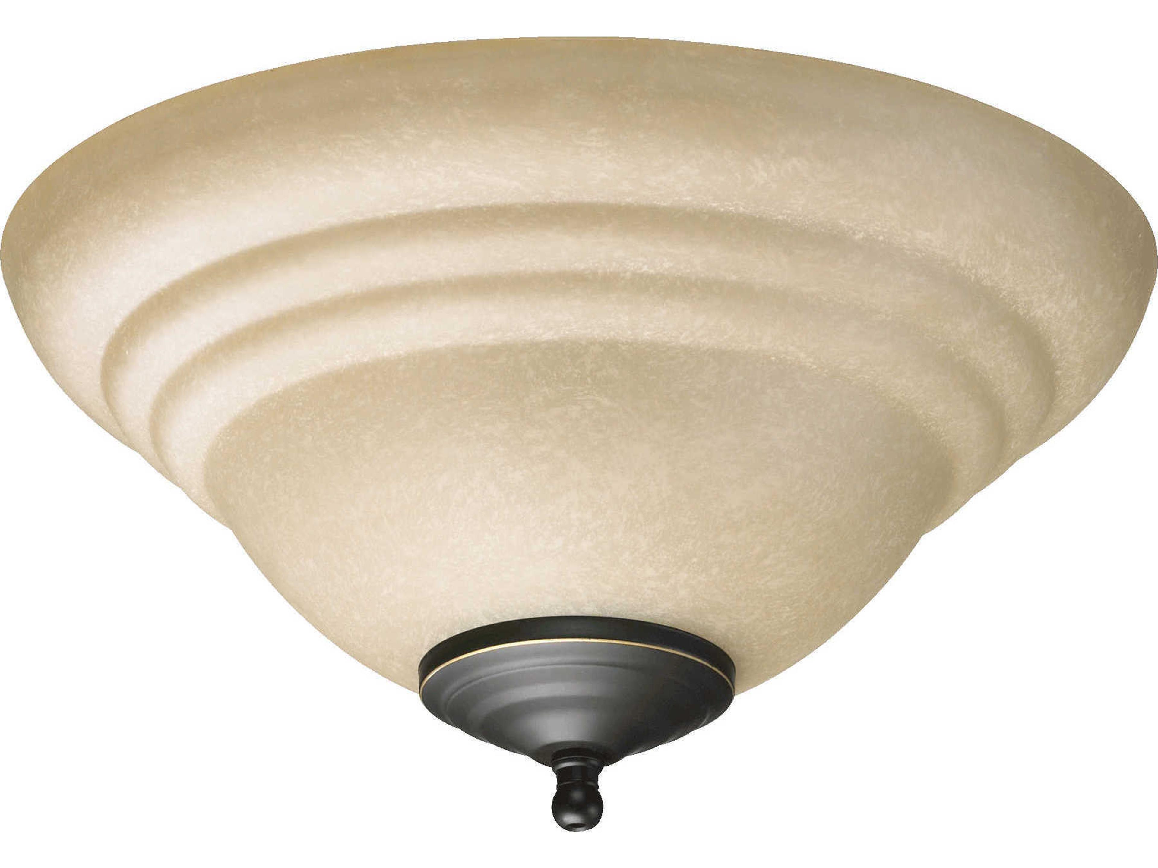 Quorum Toasted Sienna / Old World 2-Light Fan Light Kit