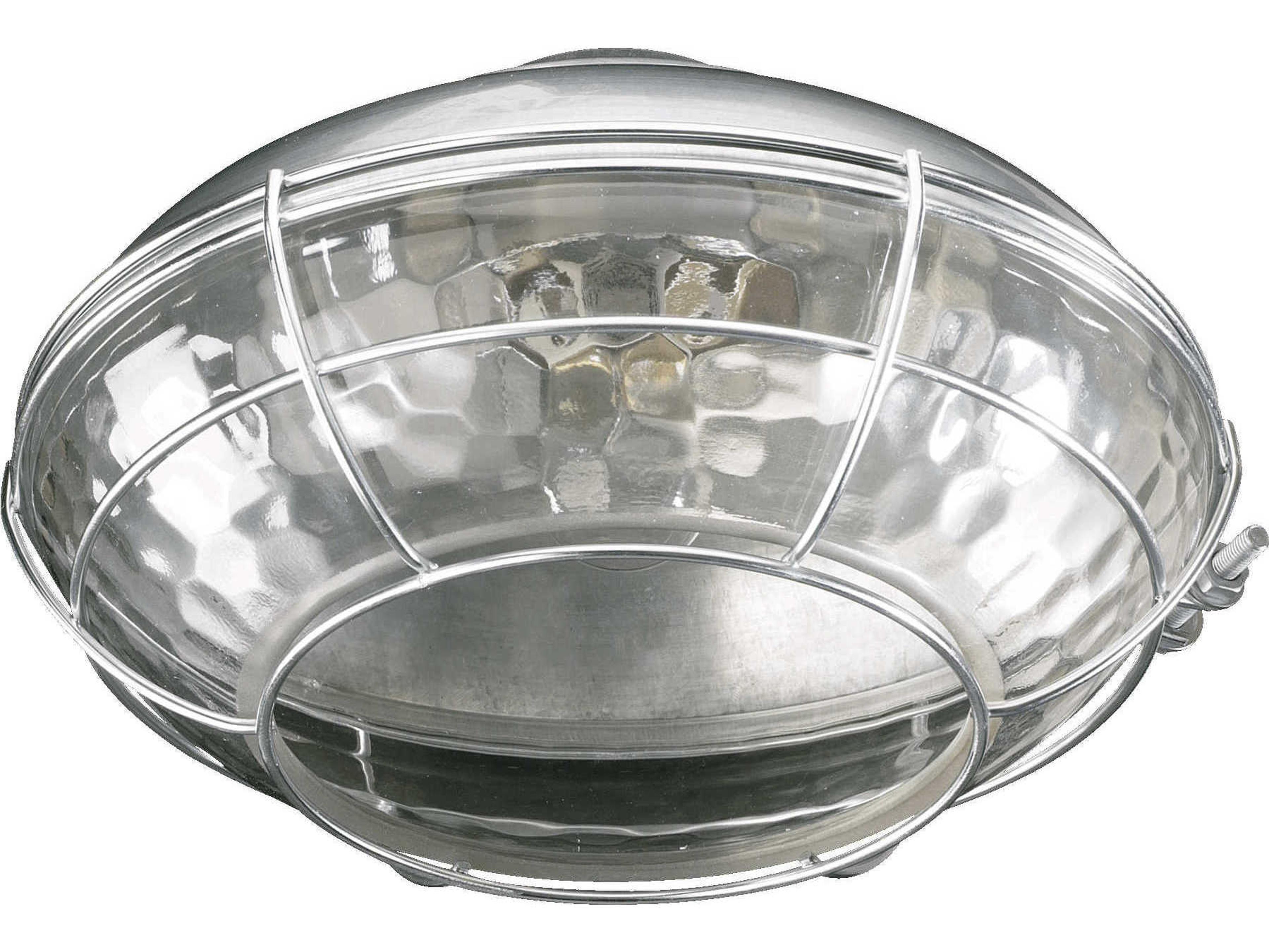 Quorum Hudson Patio Galvanized 1-Light Fan Light Kit