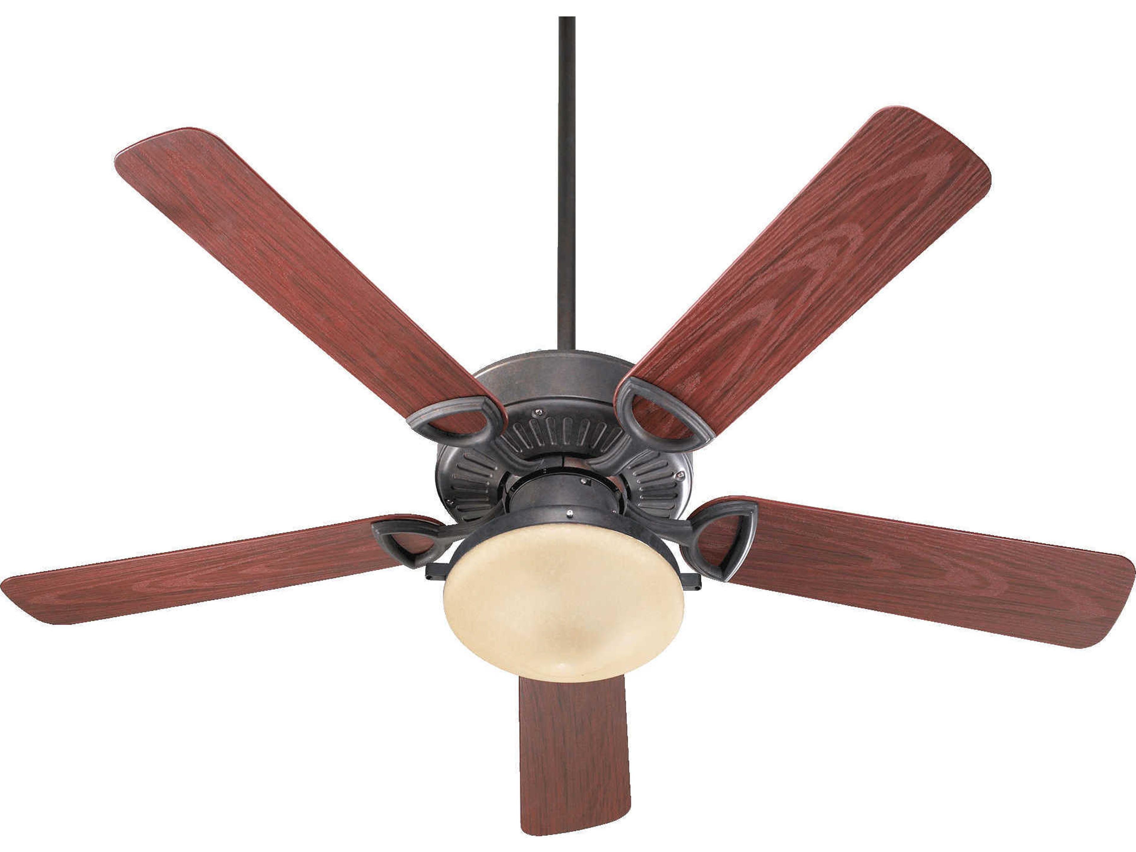 Quorum Estate 52" 2-Lights Outdoor Ceiling Fan