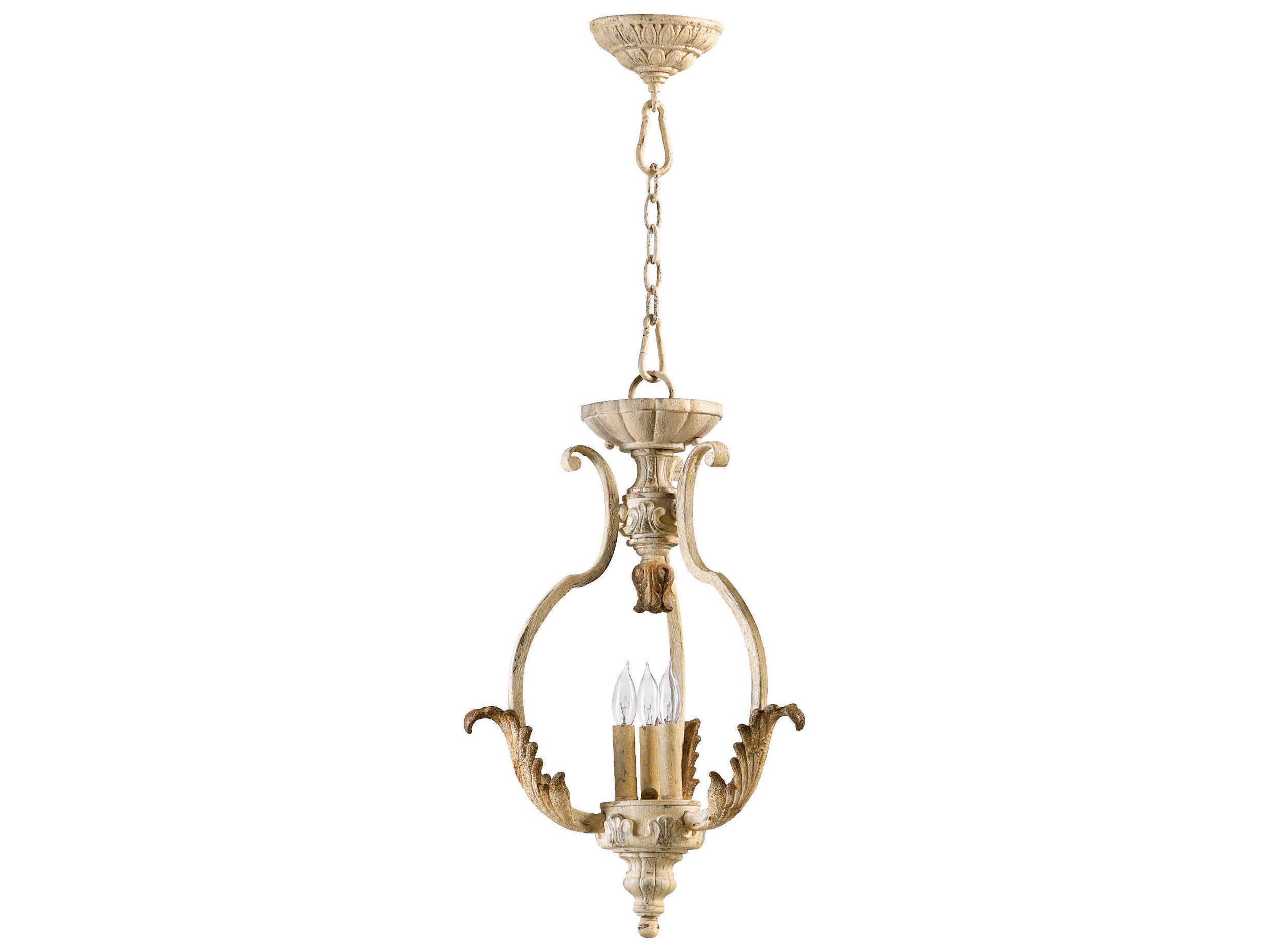 Quorum Florence 3-Light Persian White Pendant