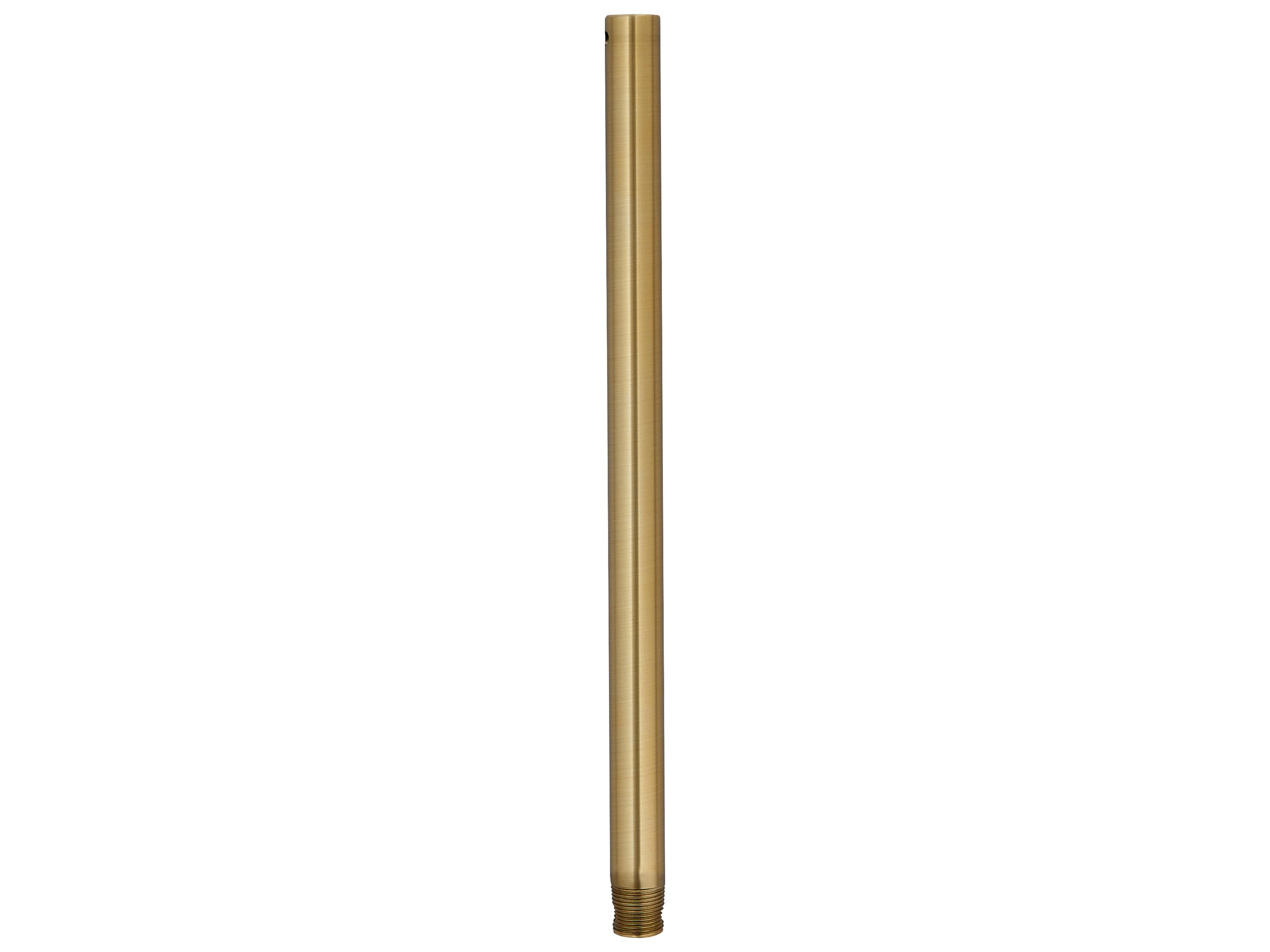 Quorum 18" Brushed Brass Downrod
