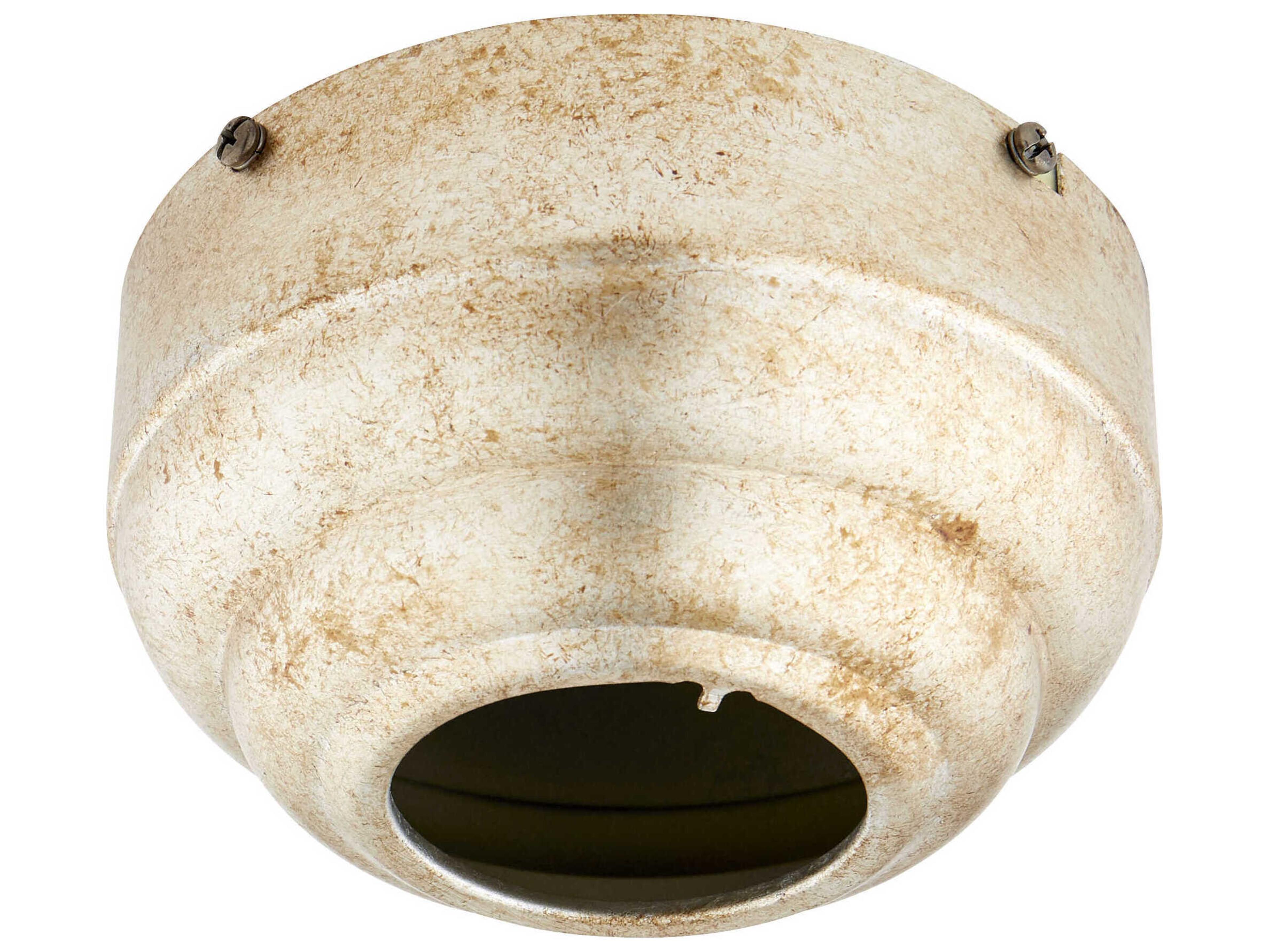 Quorum Aged Silver Leaf 45 Degree Slope Ceiling Adapter