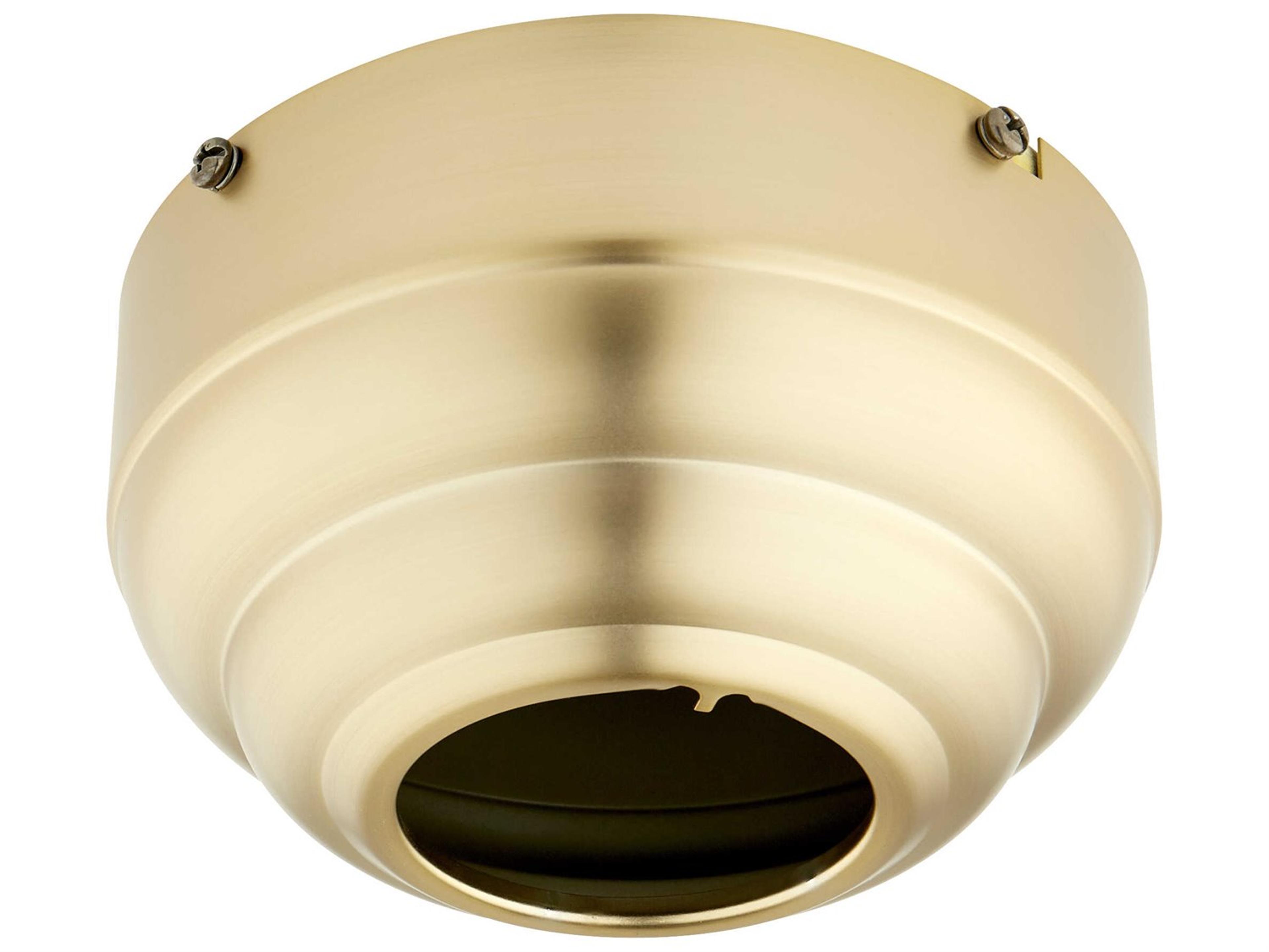 Quorum Aged Brass 45 Degree Slope Ceiling Adapter