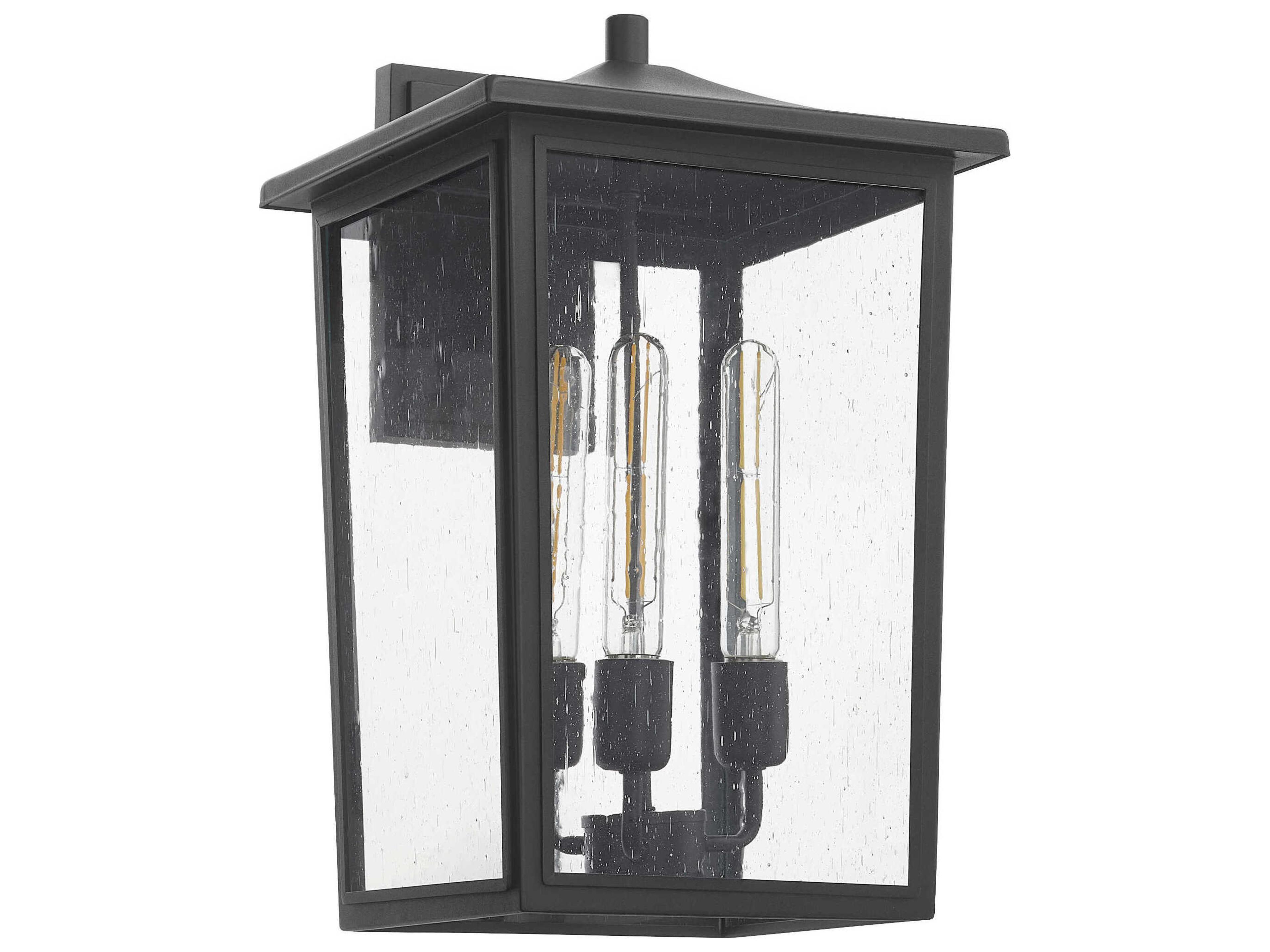 Quorum Riverside 3-Light Outdoor Wall Light