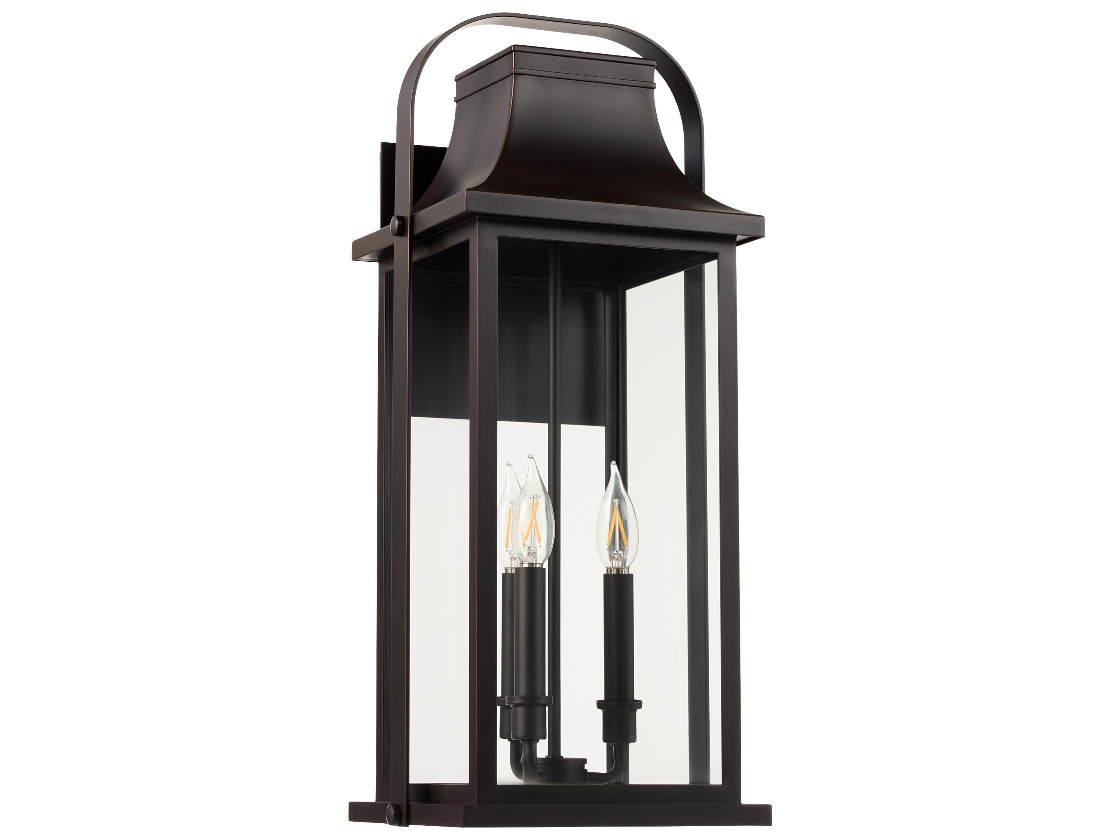 Downey 3-Light Outdoor Wall Light