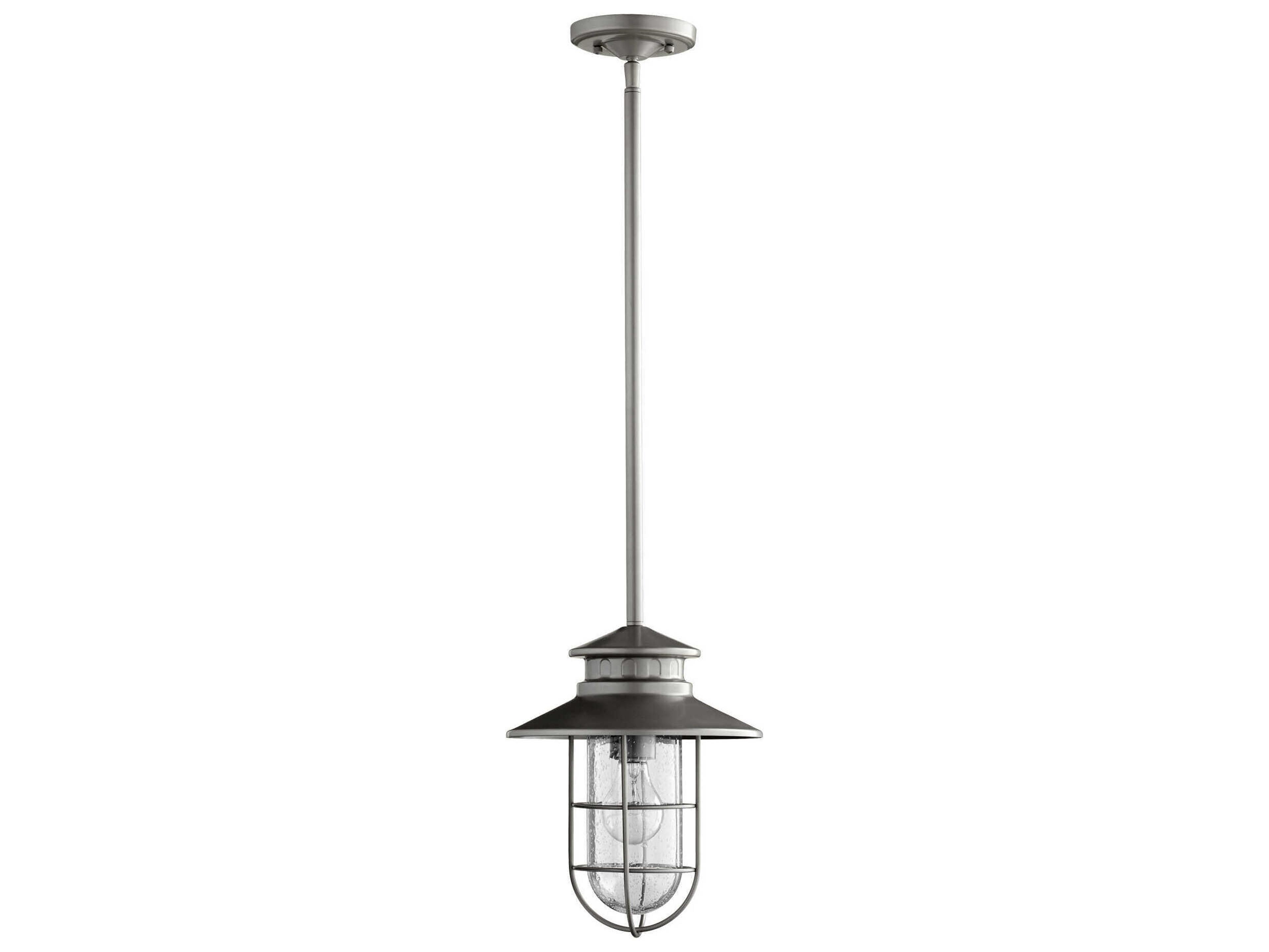 Quorum Moriarty 1-Light Graphite Bronze Mini Pendant