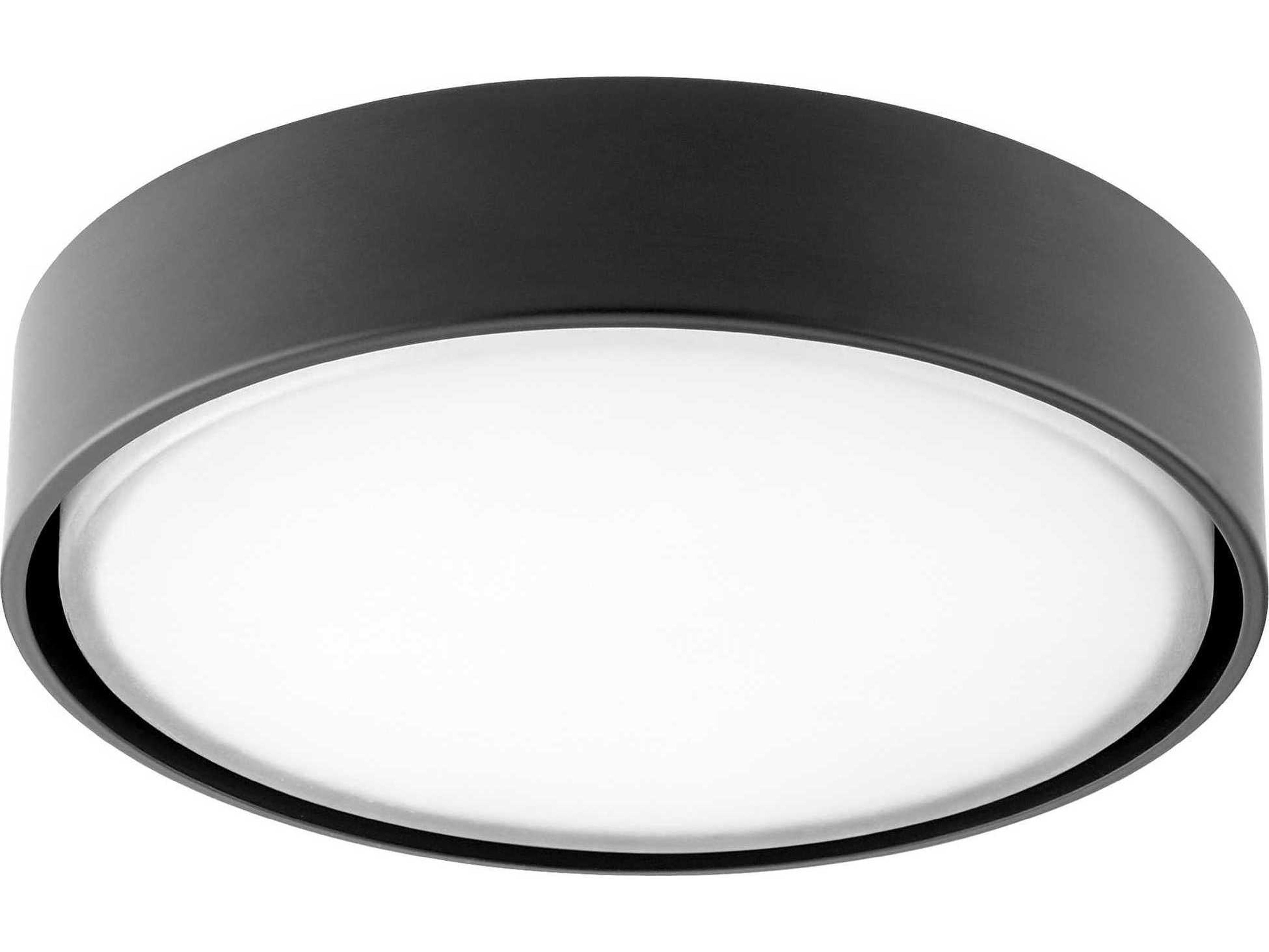 Quorum Lurus Matte Black 1-Light Fan Light Kit