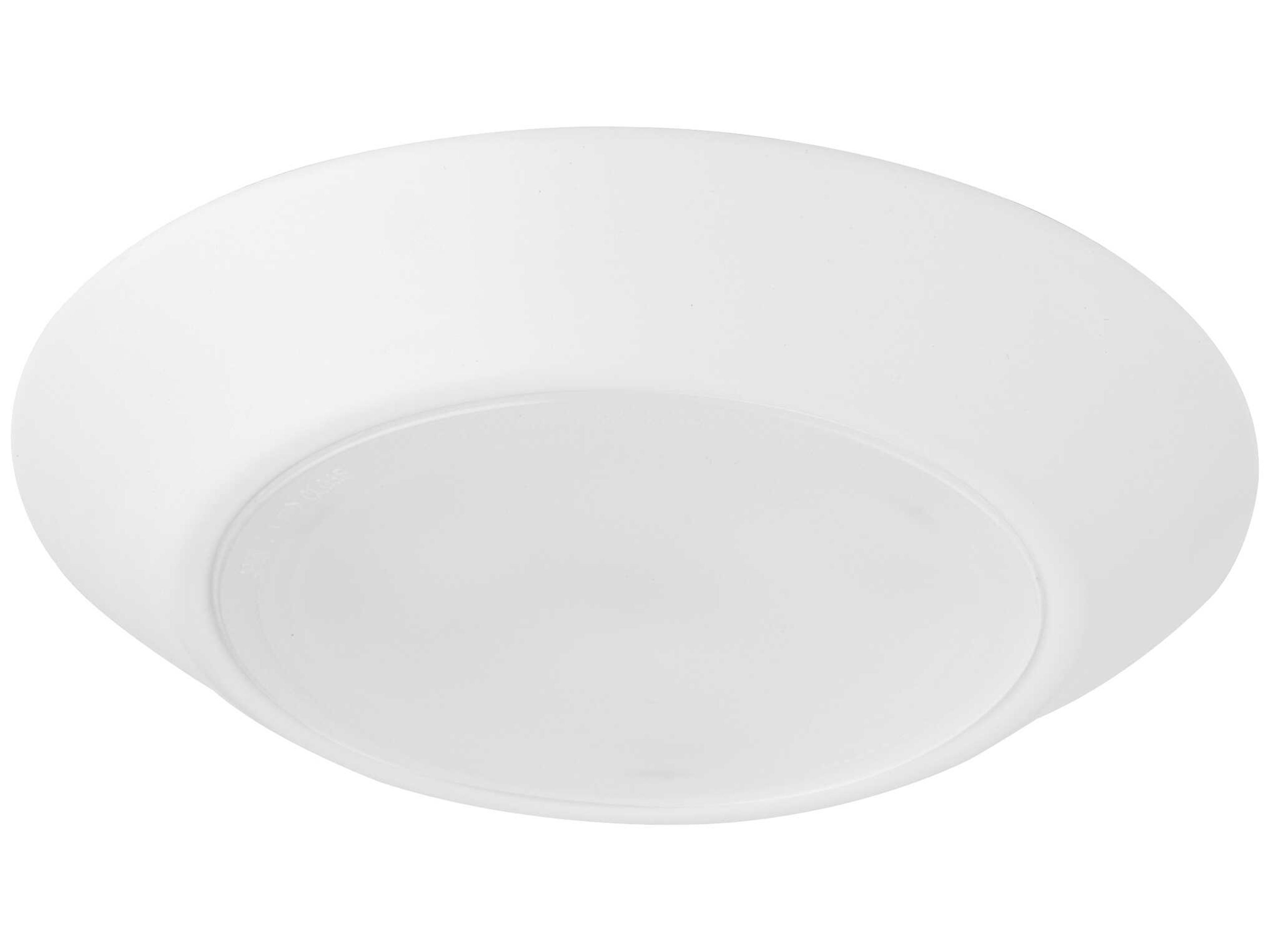 1-Light Studio White Outdoor Ceiling Light