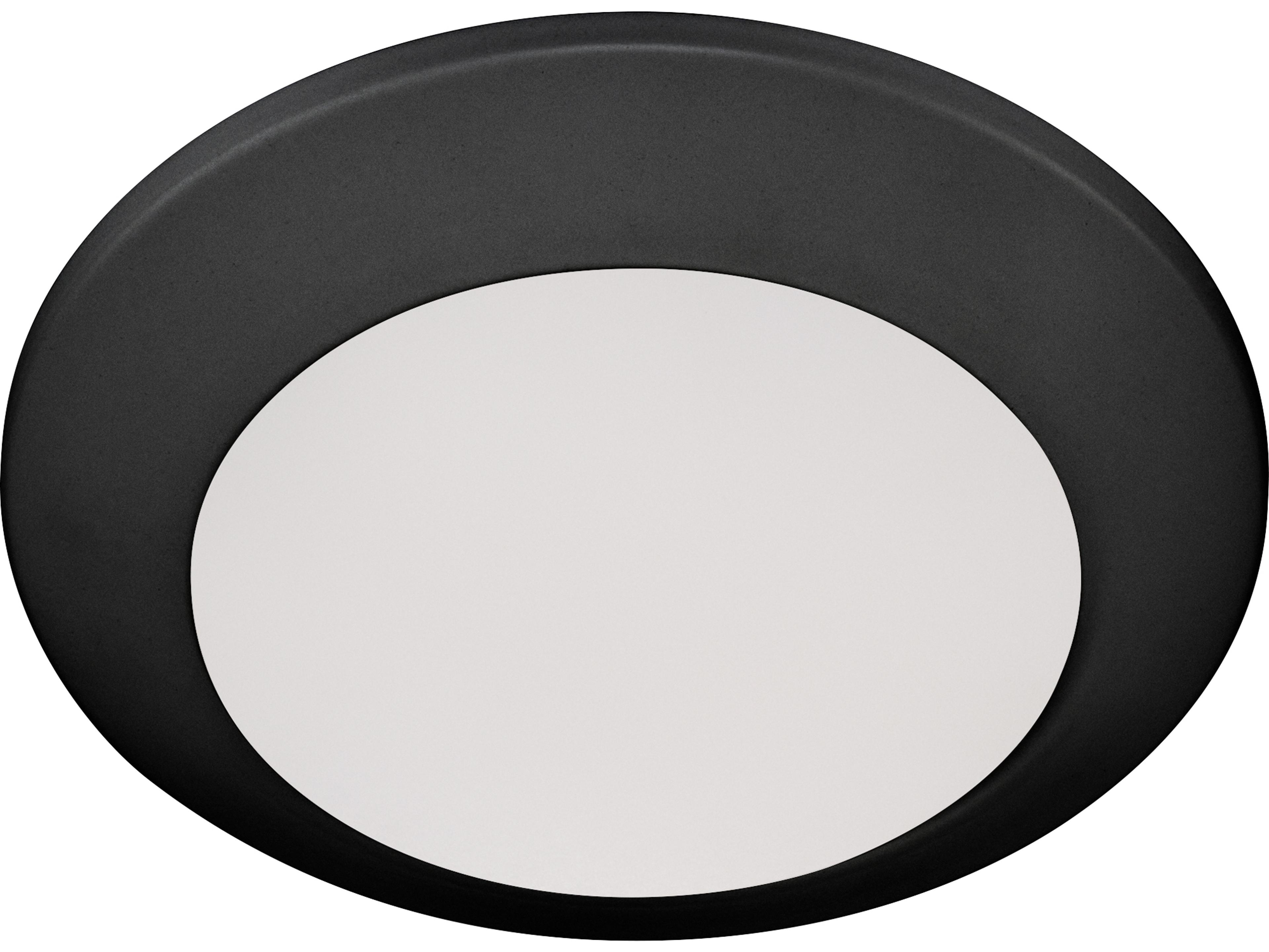 Outdoor Matte Black Ceiling Light