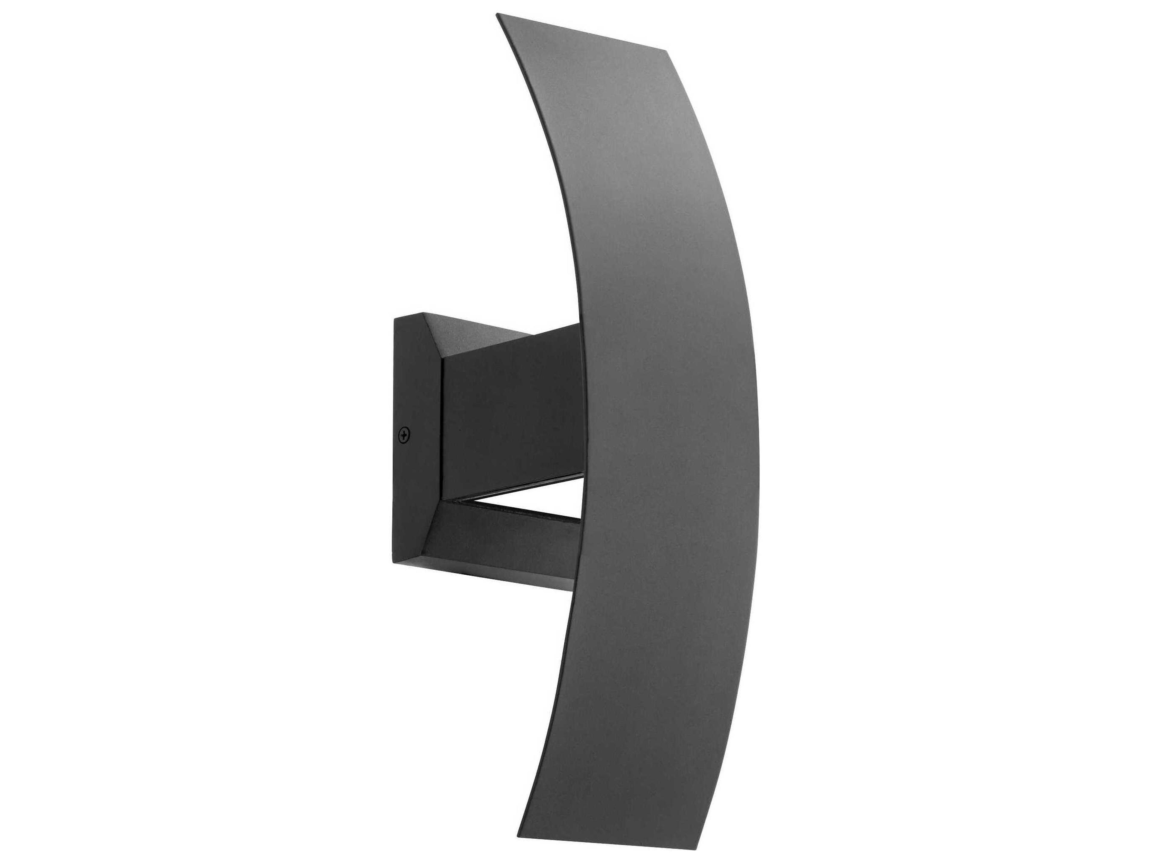 Quorum Curvo 2-Light Outdoor Wall Light