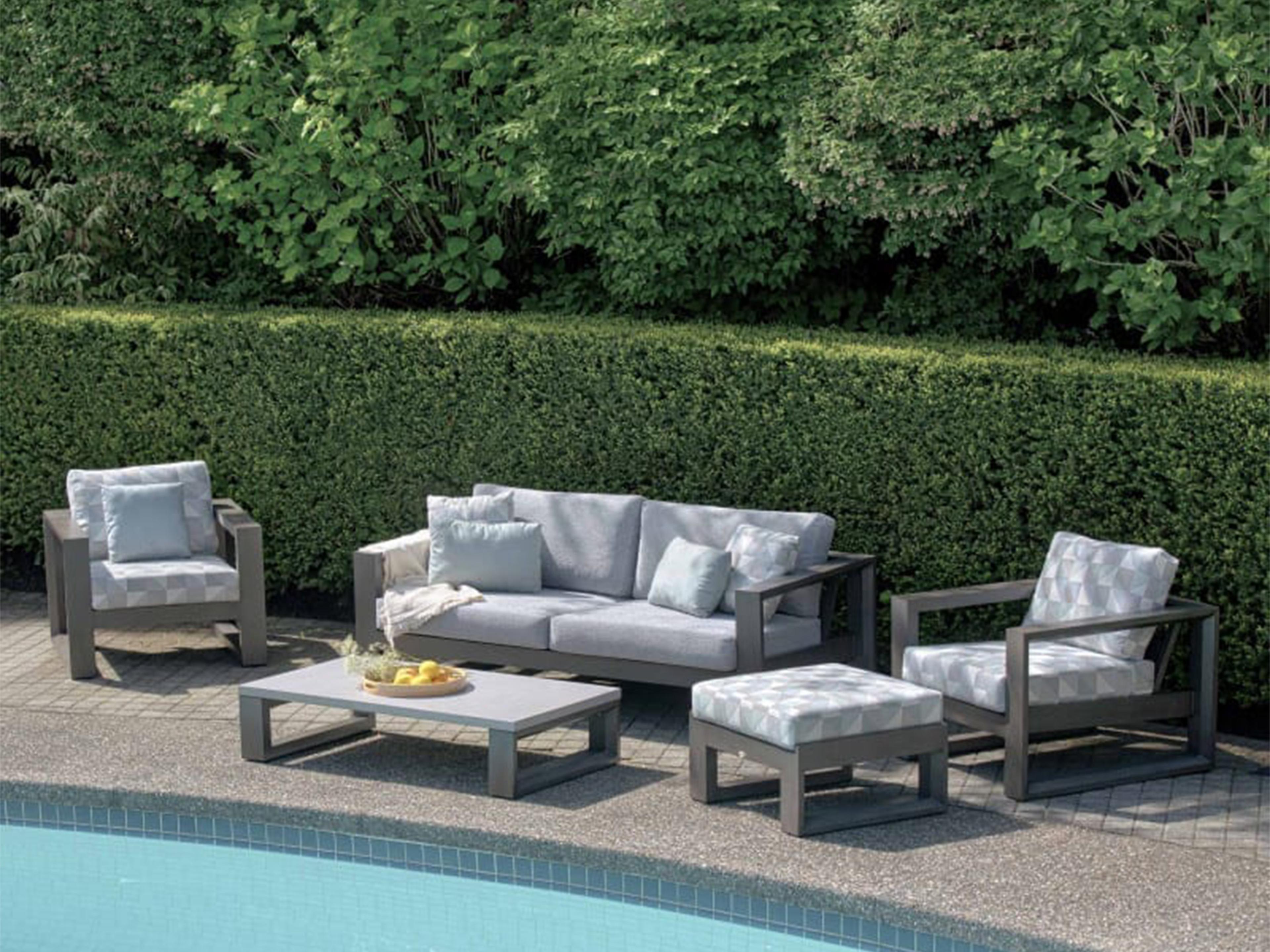 Ratana Elements Aluminum Cushion Lounge Set
