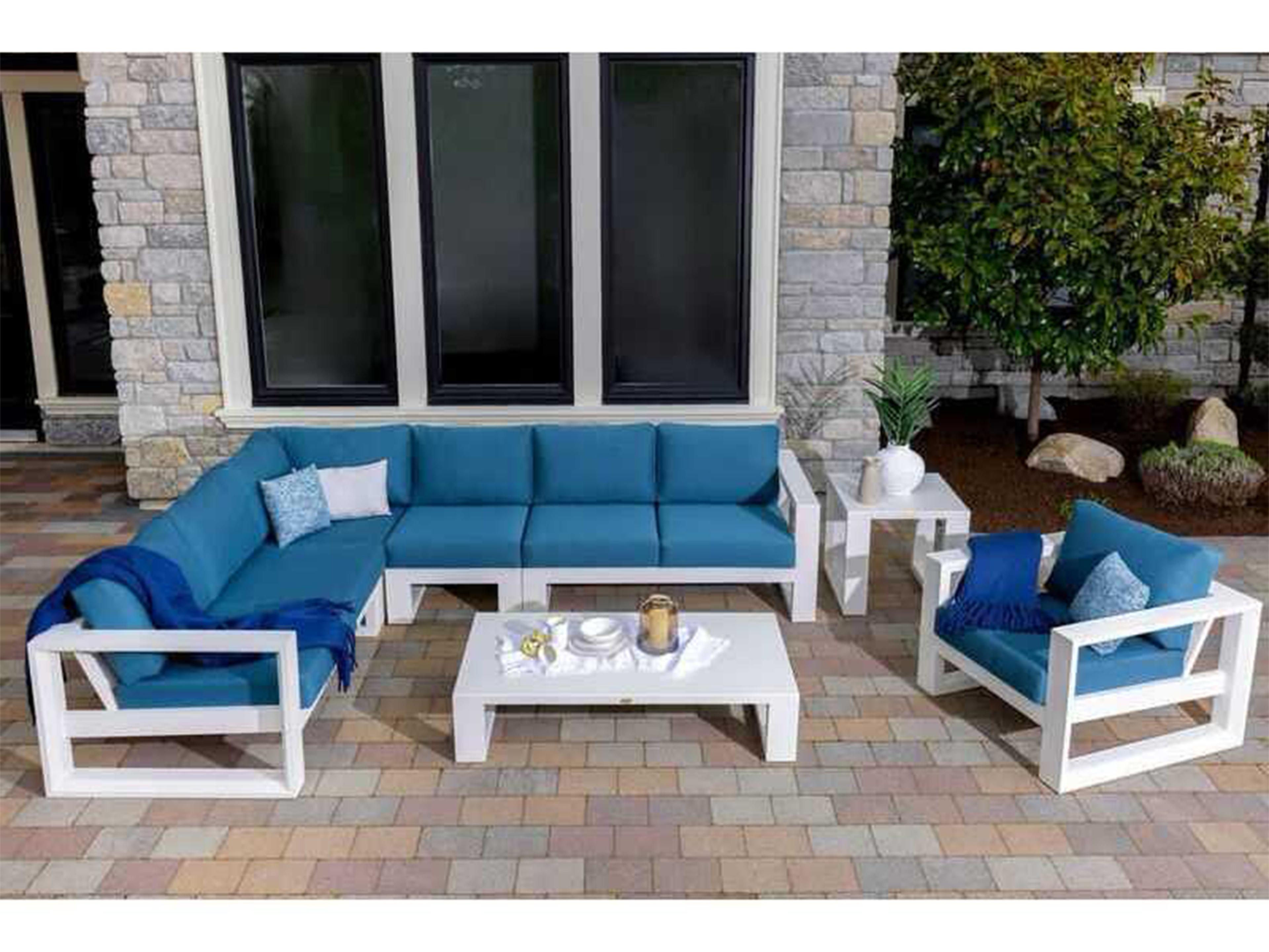 Ratana Elements Aluminum Cushion Lounge Set