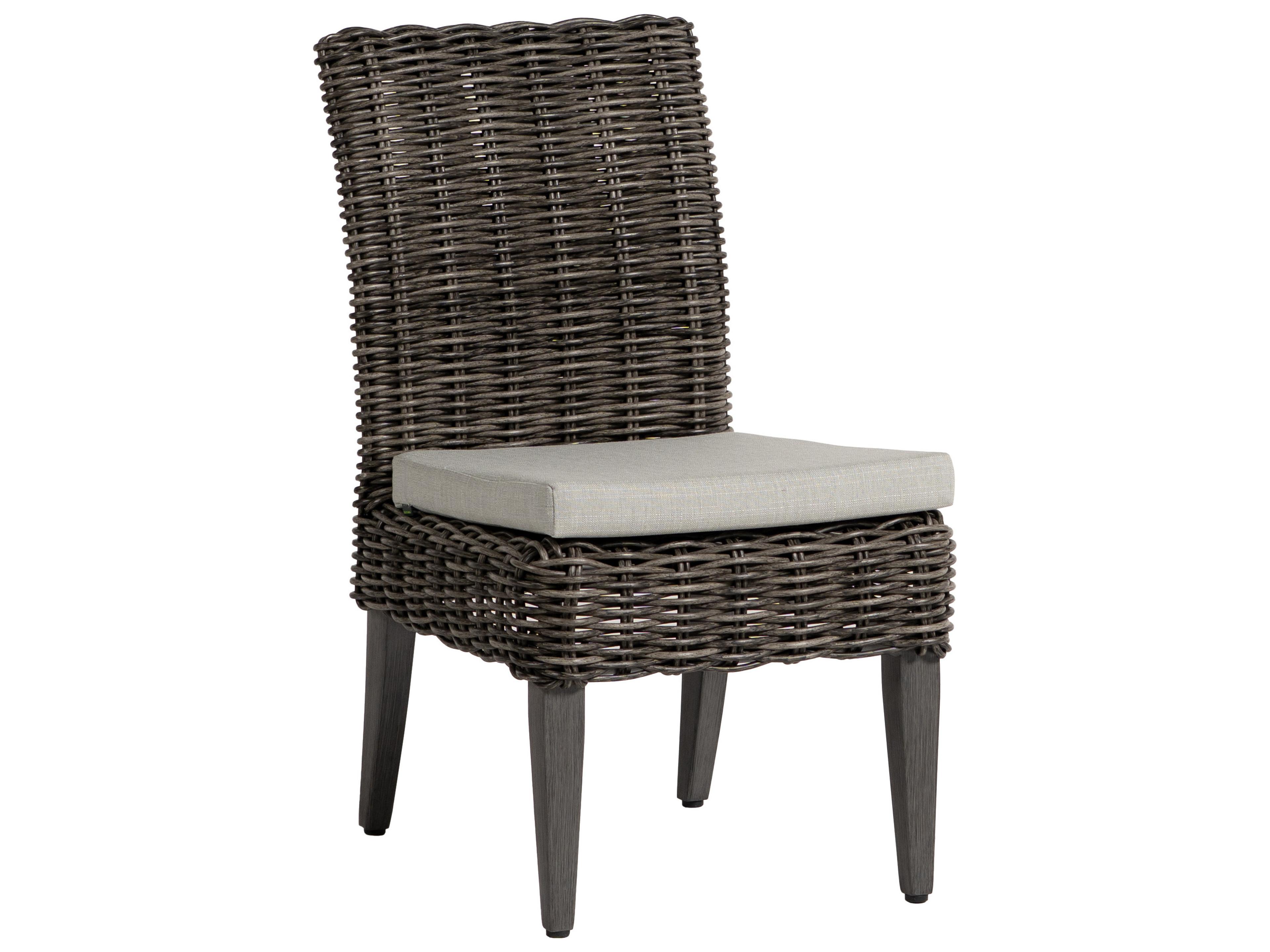 Ratana Cubo Aluminum Wicker Dining Chair
