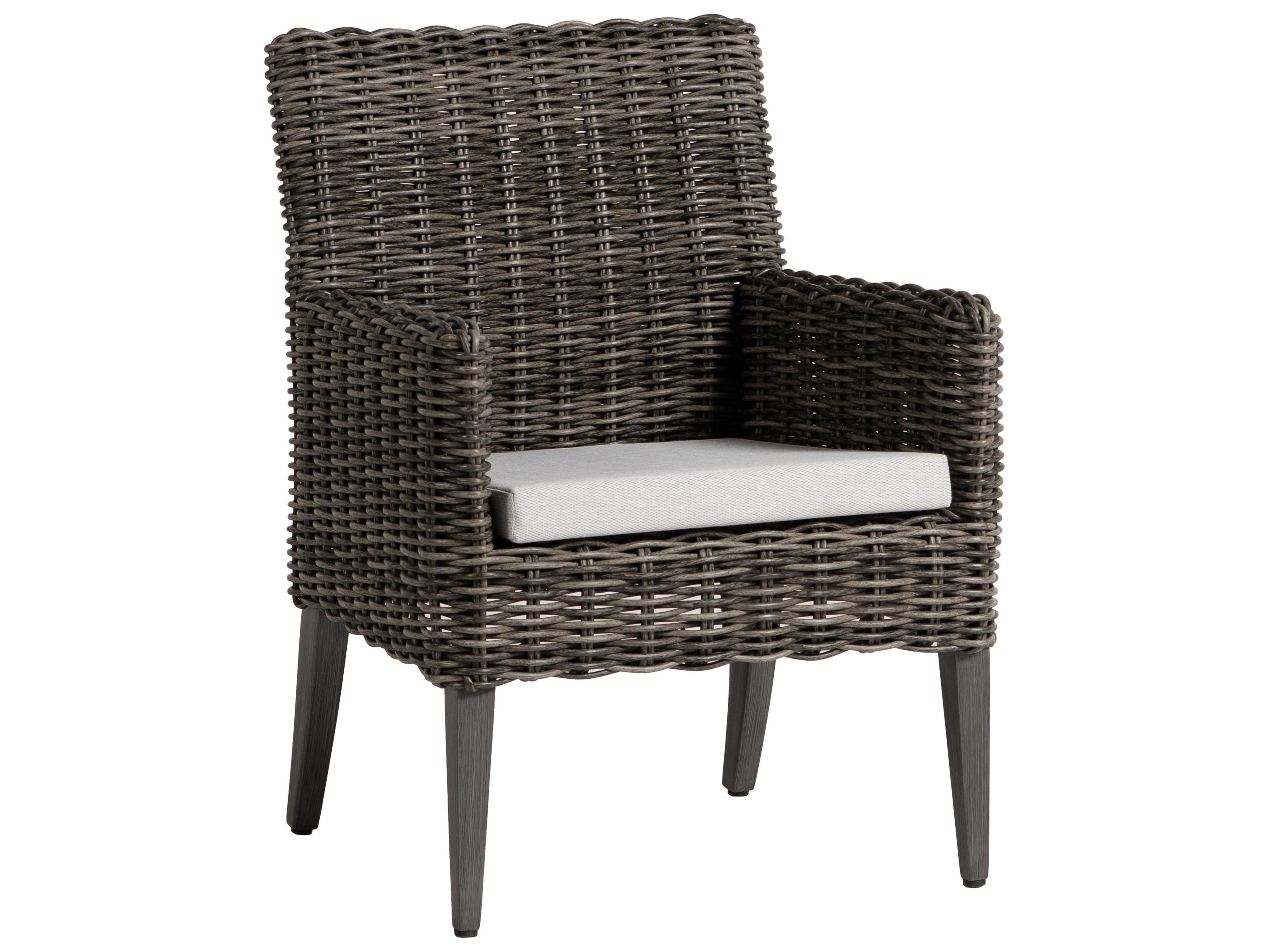 Ratana Cubo Aluminum Wicker Dining Chair