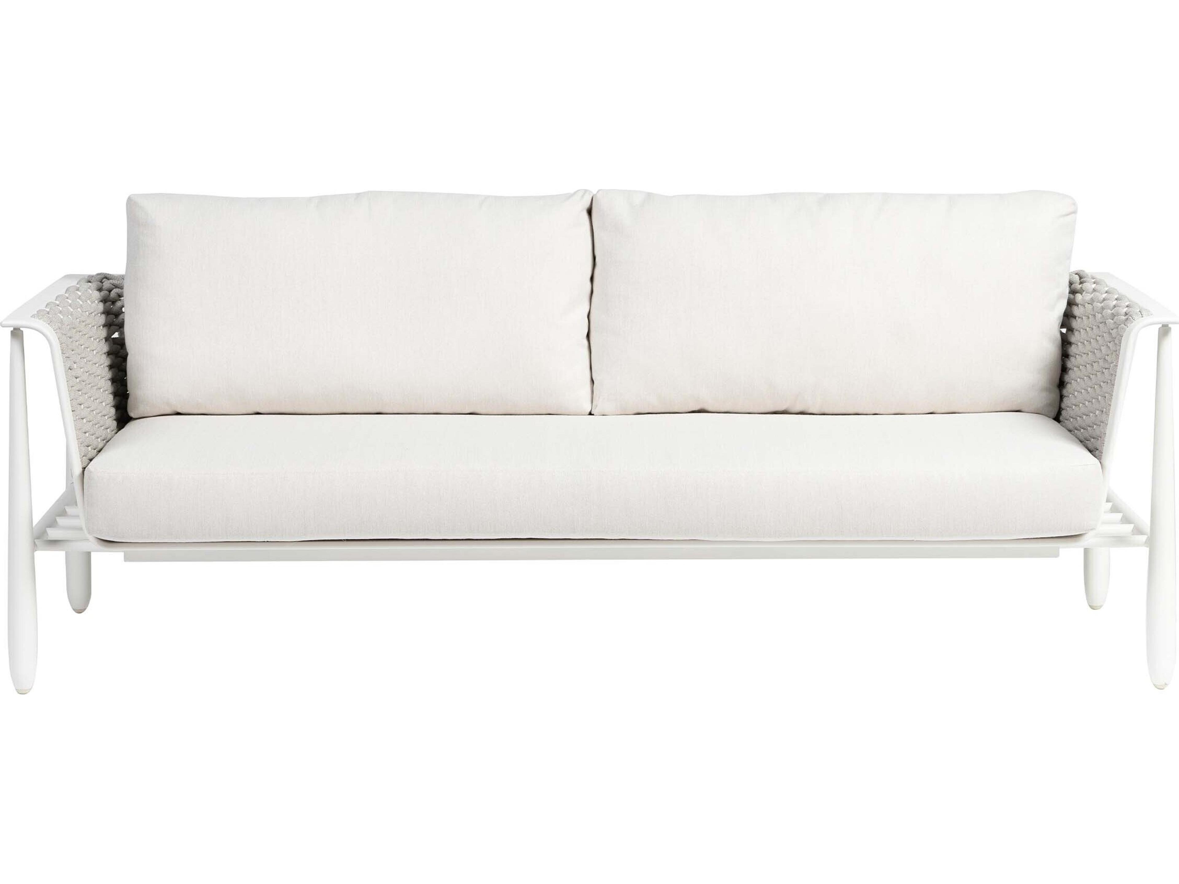 Ratana Diva Silver Snow Aluminum Cushion Sofa
