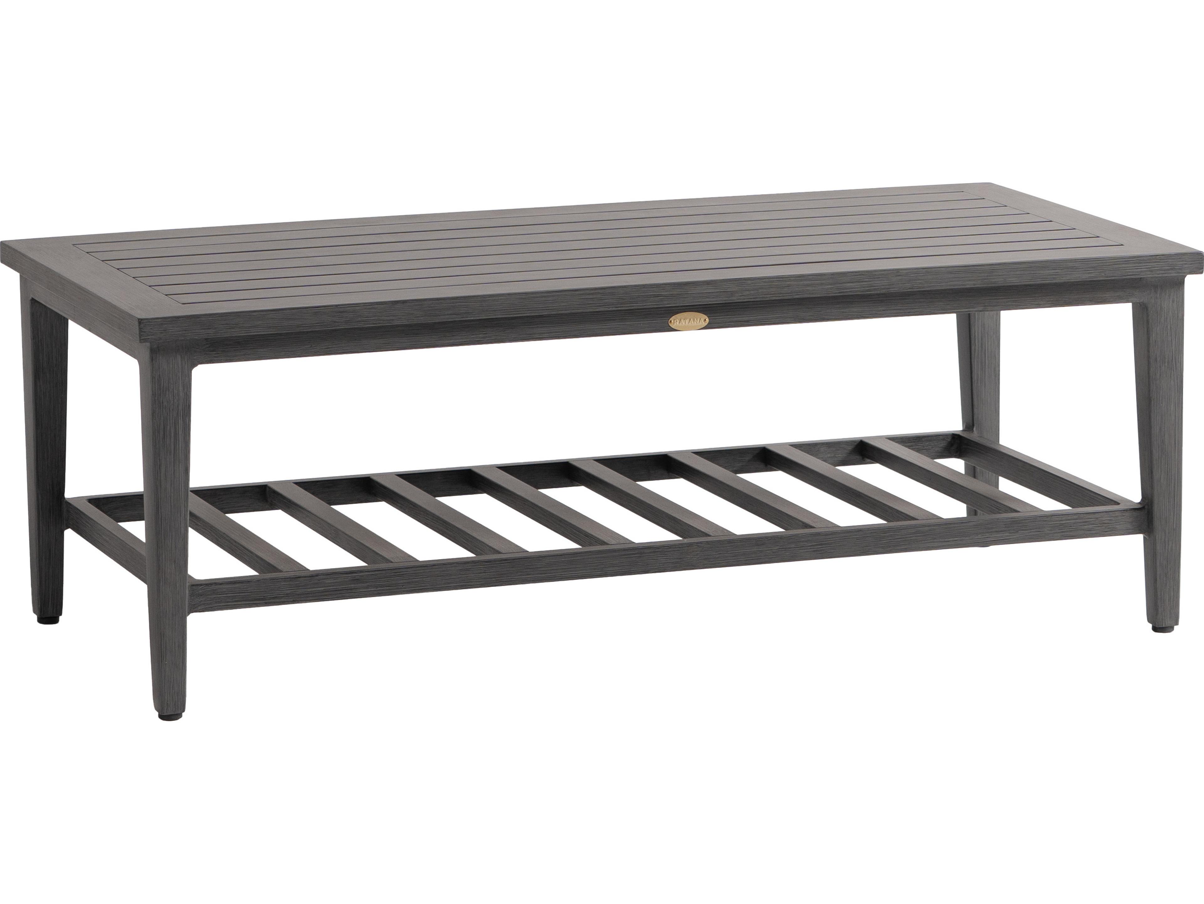 Ratana Cabo San Lucas Aluminum Rectangular Coffee Table