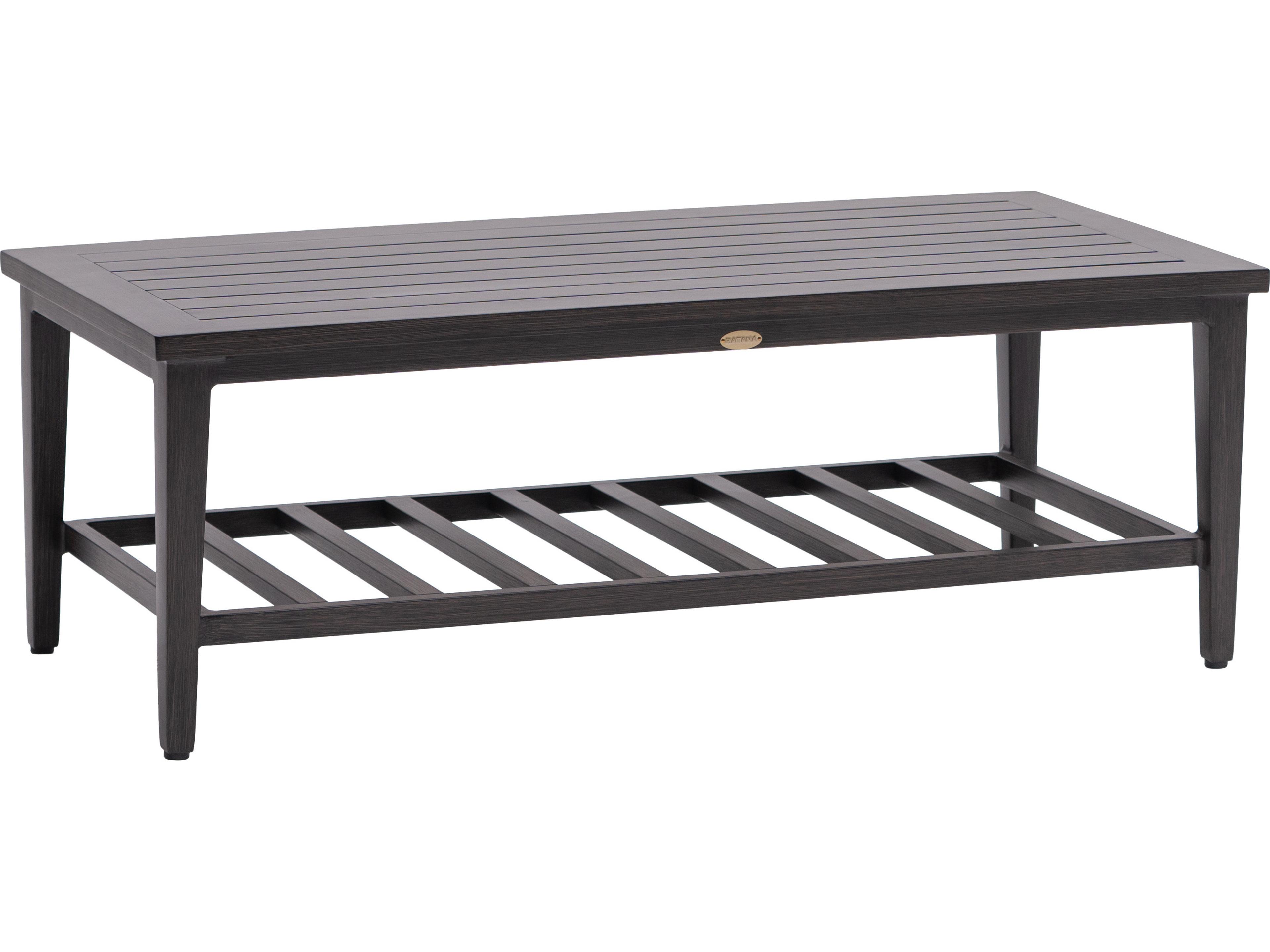 Ratana Cabo San Lucas Aluminum Rectangular Coffee Table