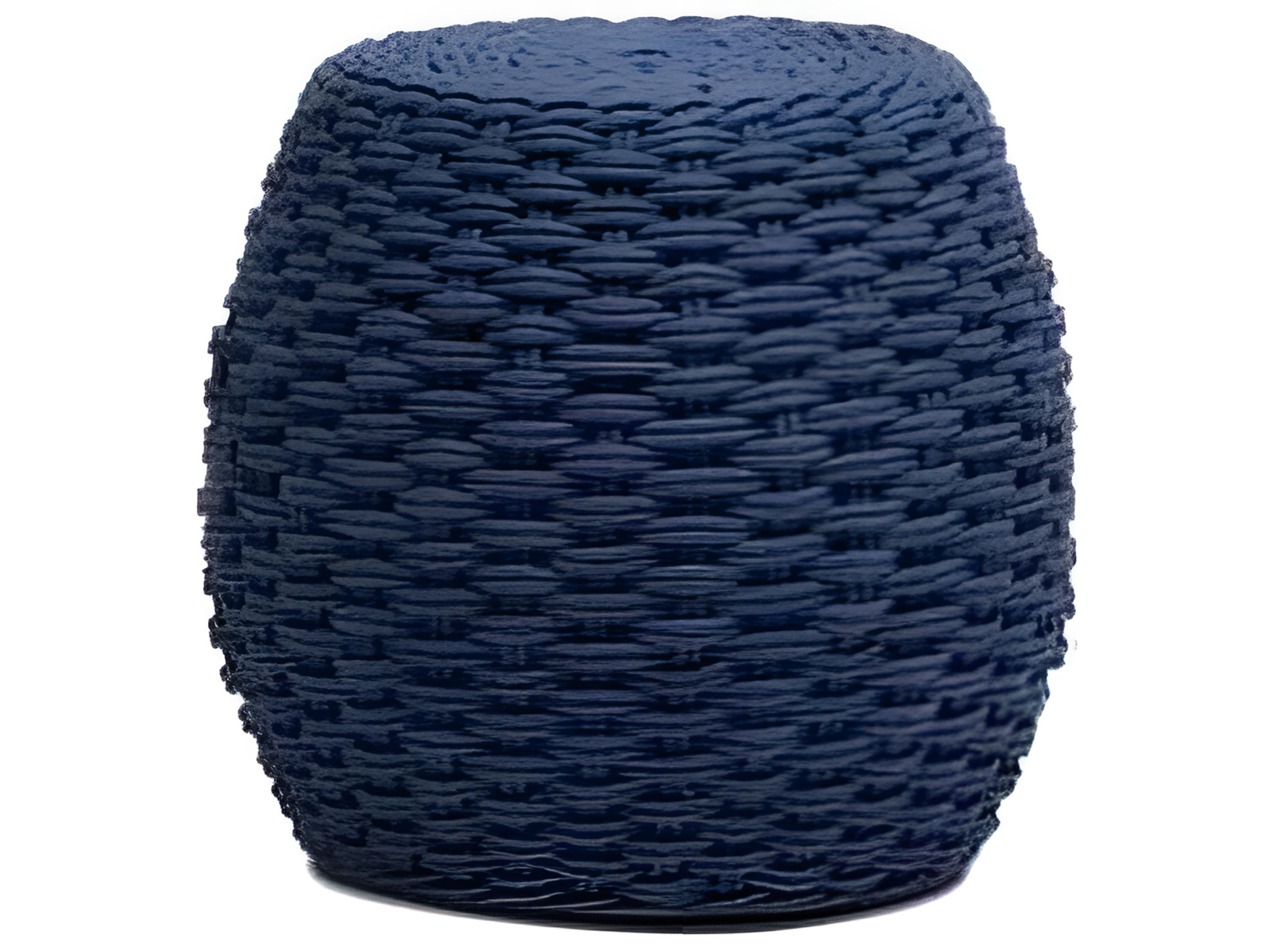 Ratana Giro Aluminum Rope Ottoman