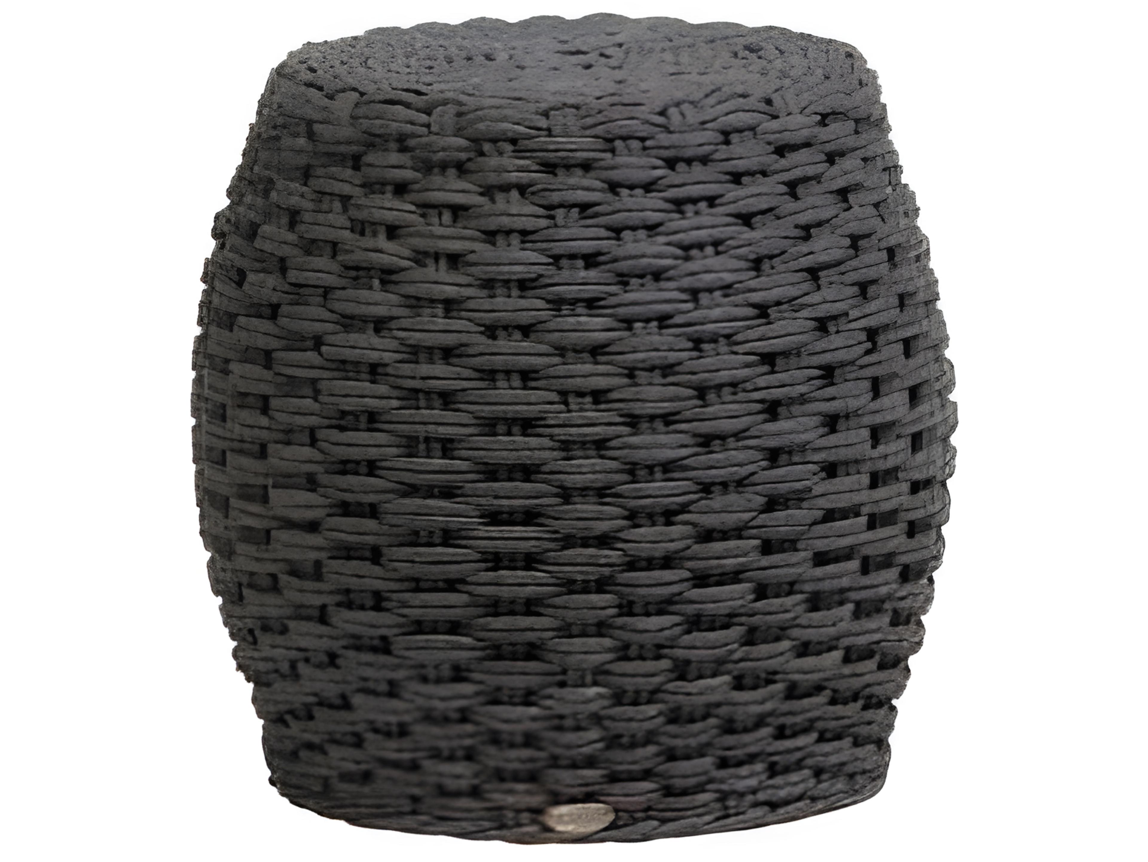 Ratana Giro Aluminum Strap Ottoman