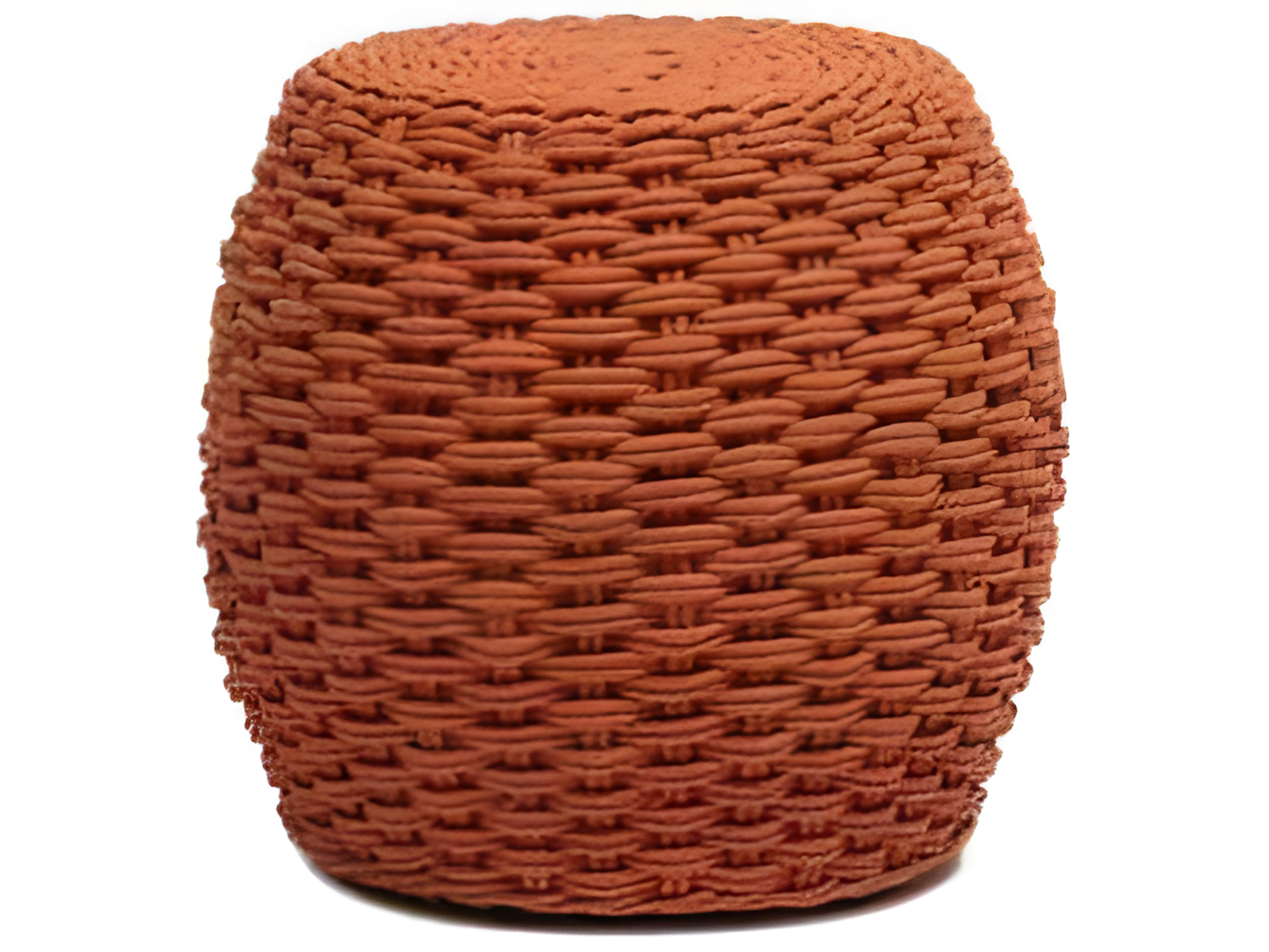 Ratana Giro Aluminum Strap Ottoman