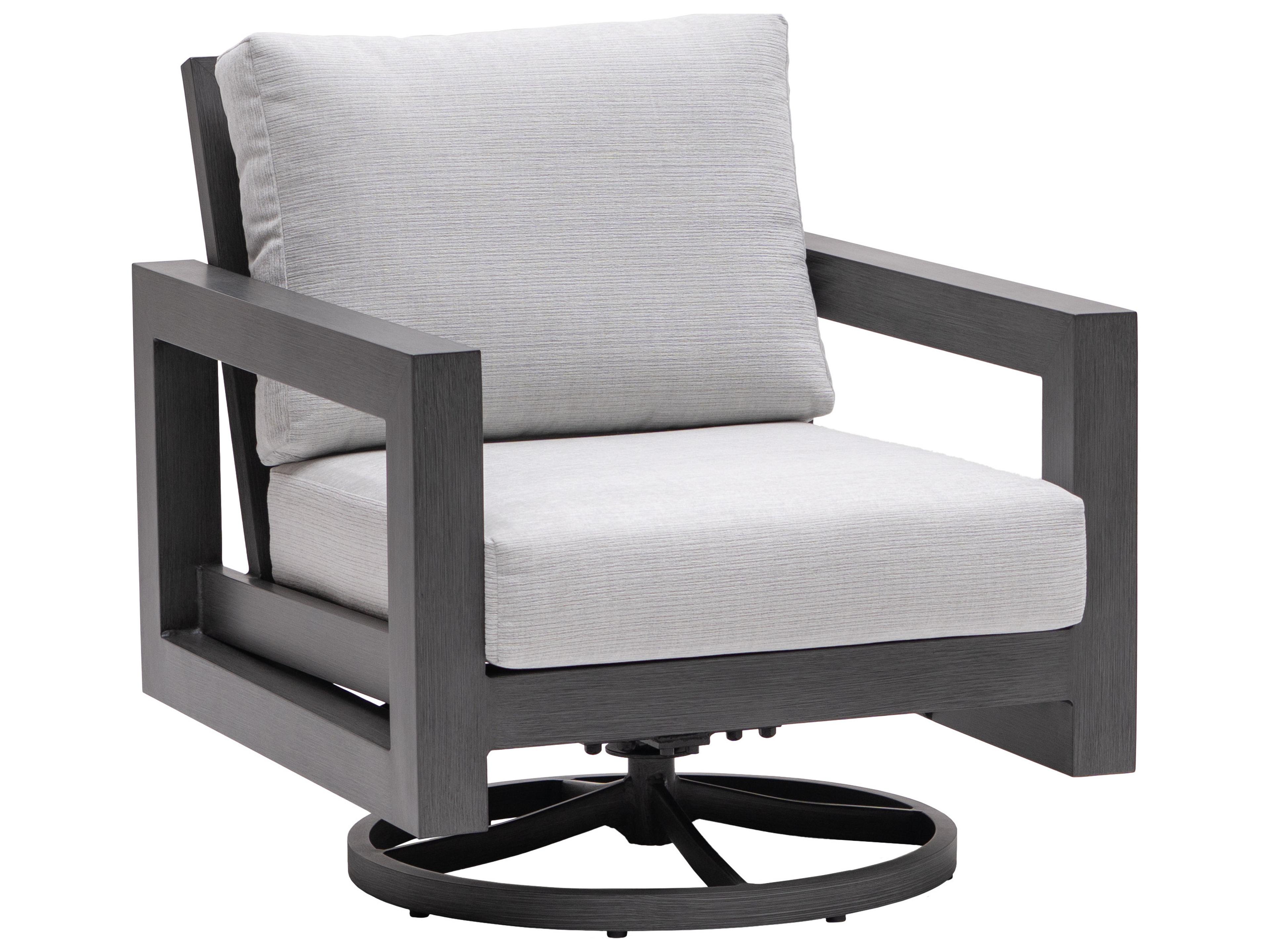 Ratana Milano Aluminum Cushion Lounge Chair