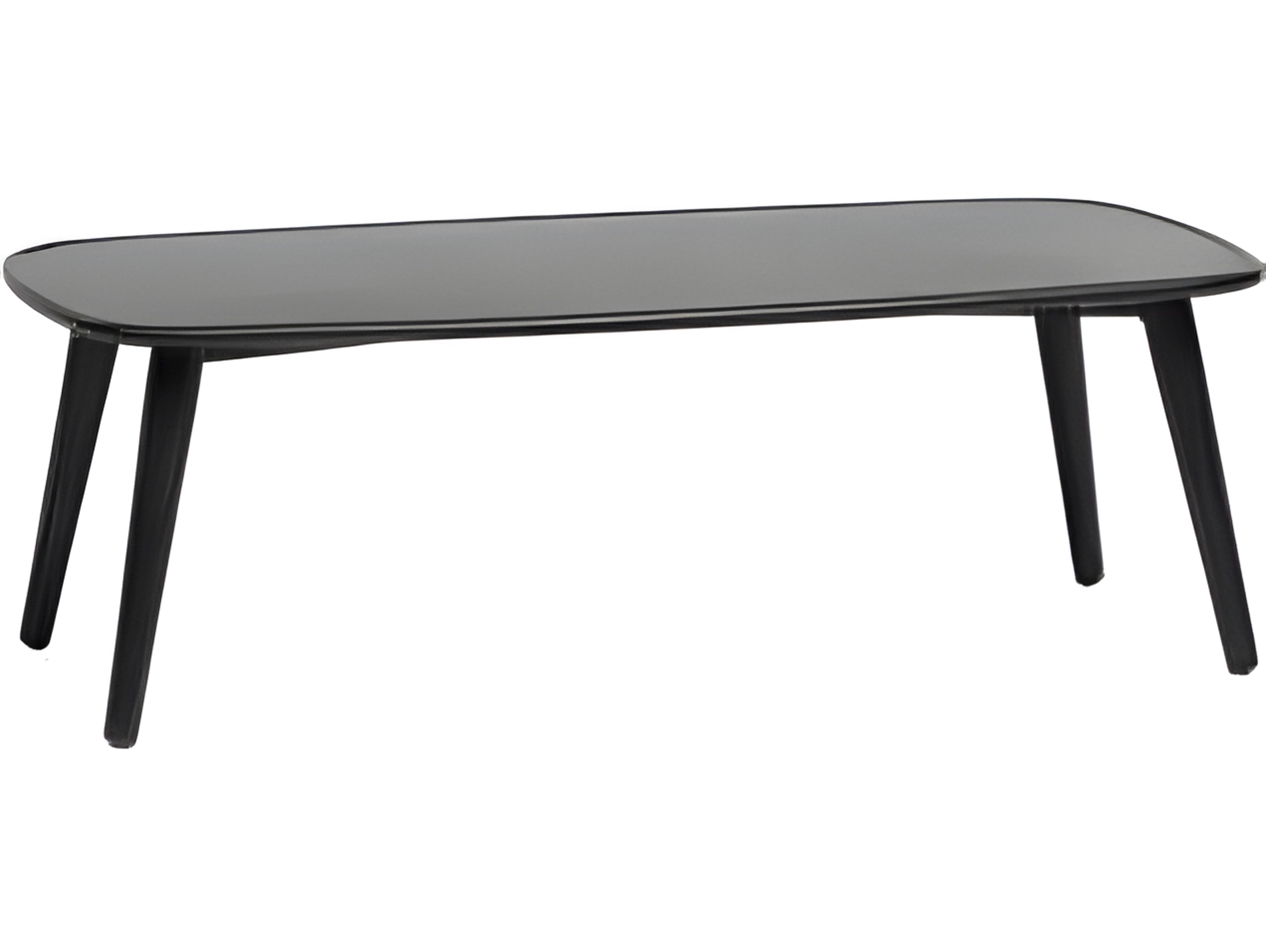 Ratana Hamptons Silver Diva Night Aluminum Rectangular Coffee Table