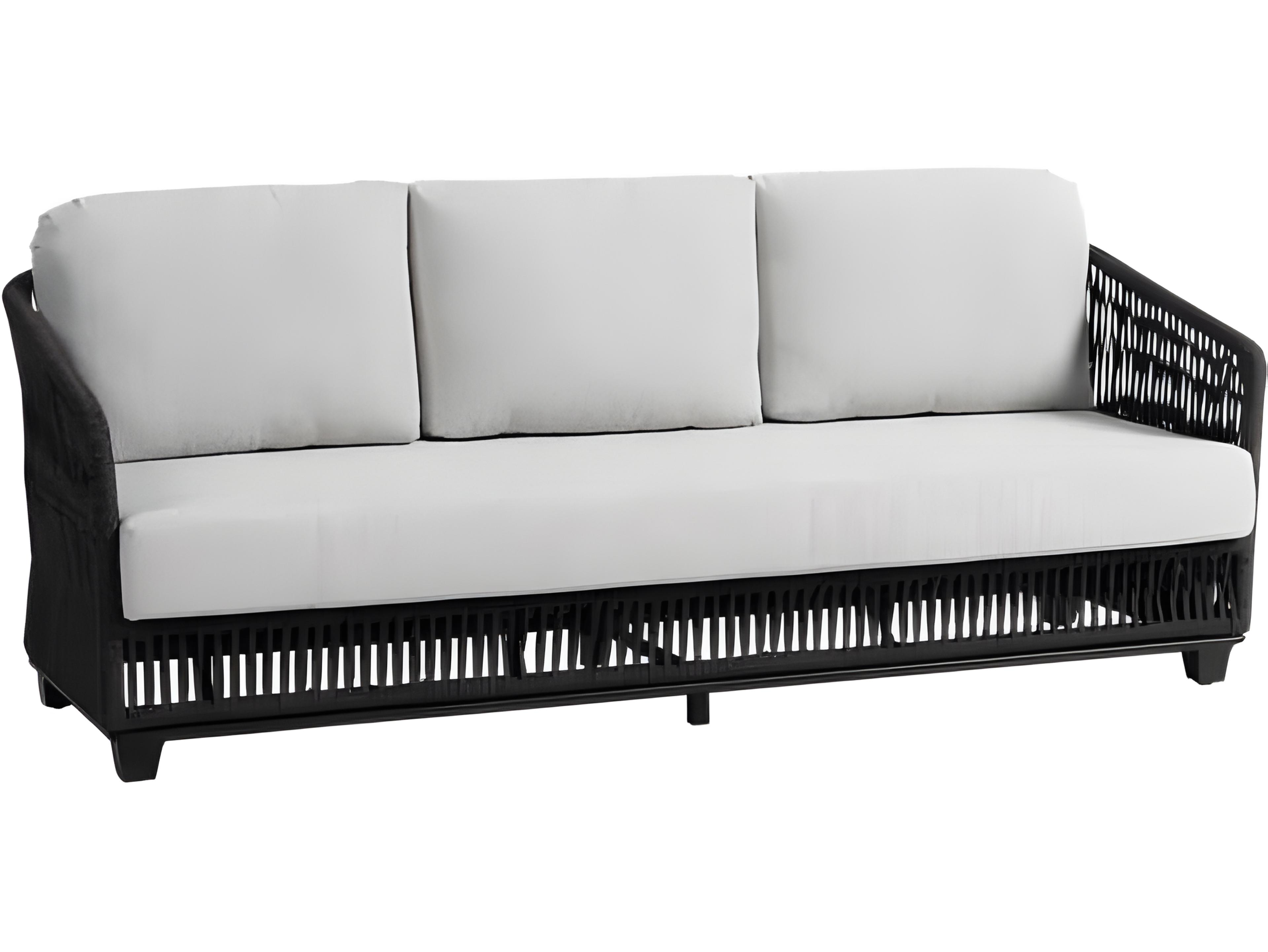 Ratana Gemelli Silver Diva Night Aluminum Cushion Sofa