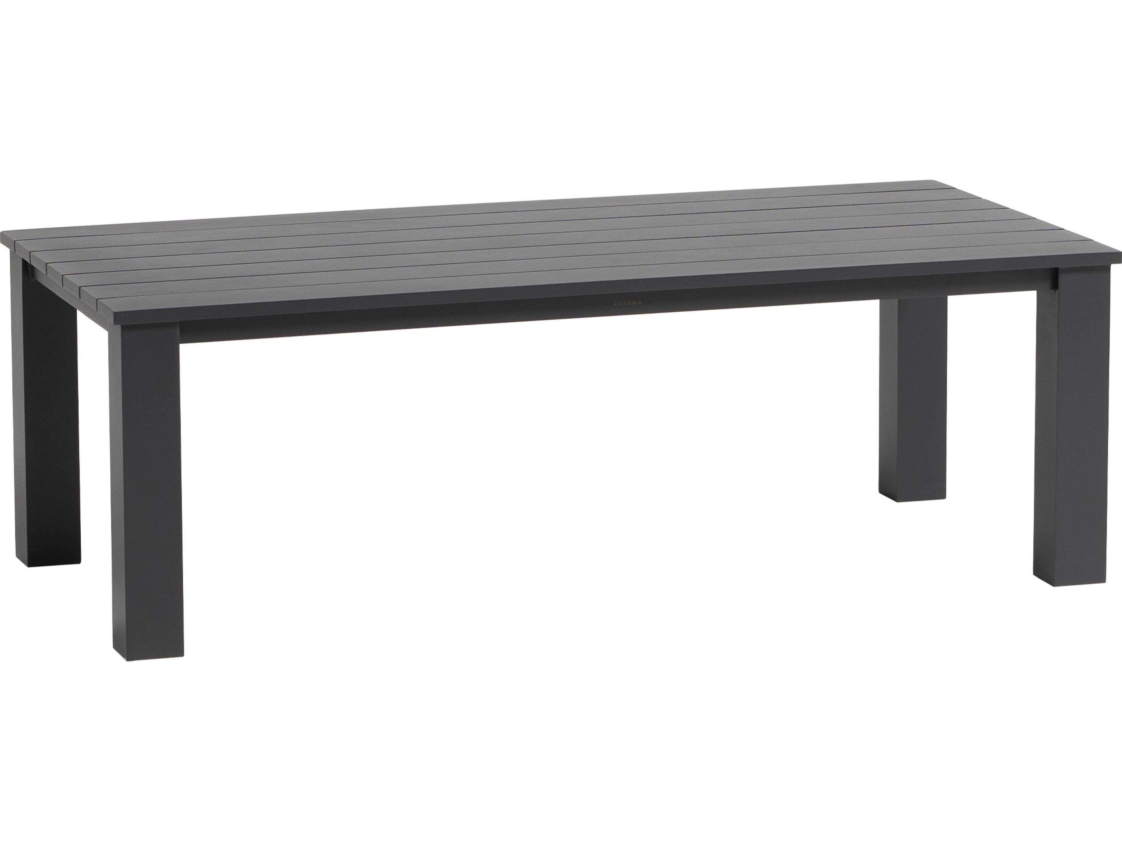 Ratana Vienna Aluminum Rectangular Coffee Table