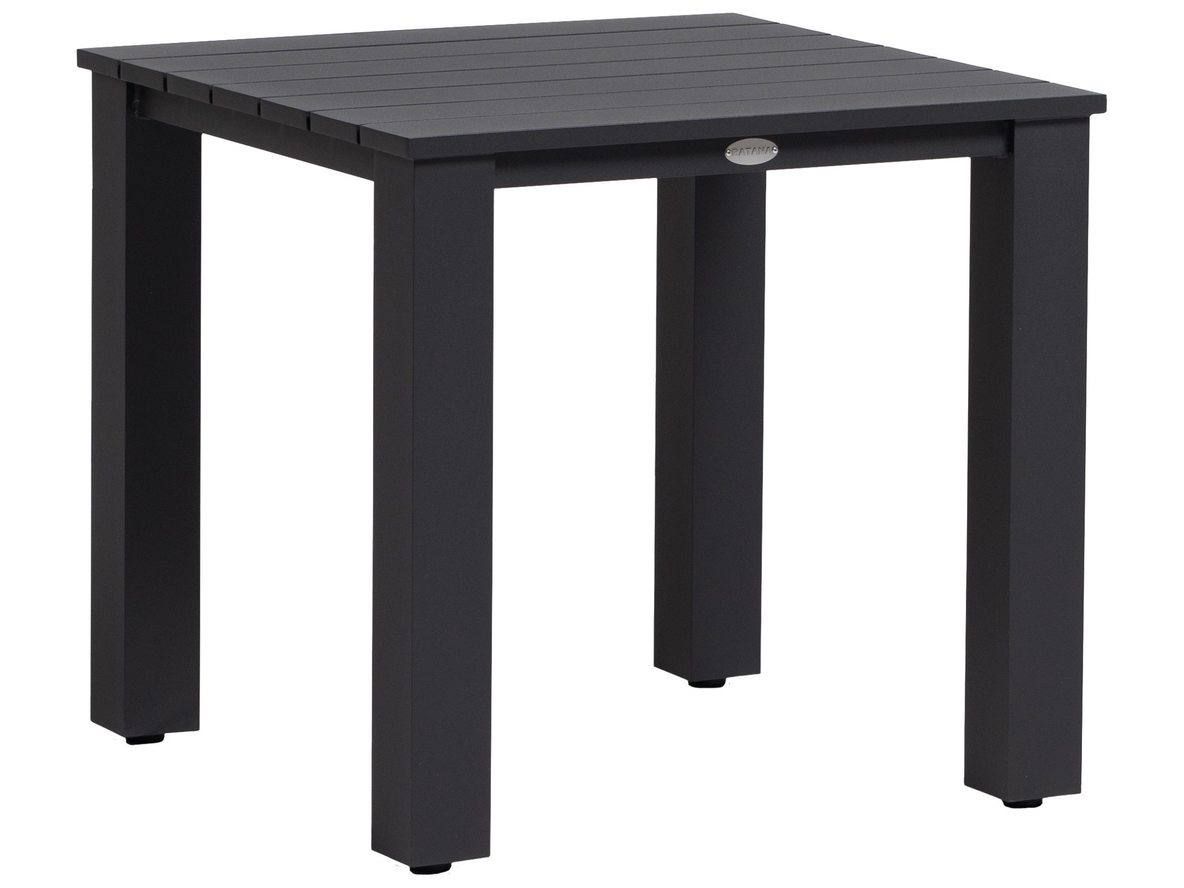 Ratana Vienna Aluminum Square End Table