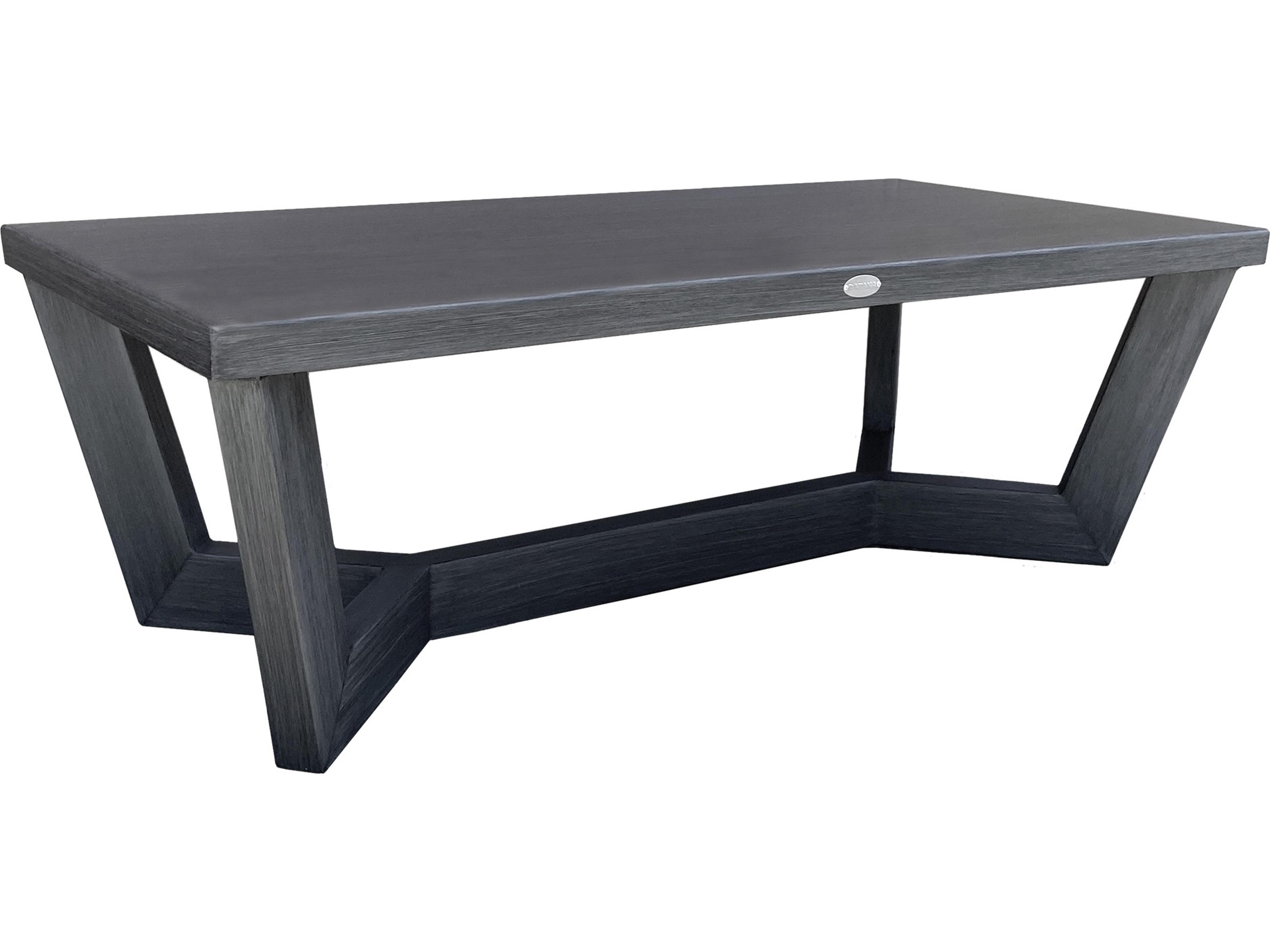 Ratana Oasis Aluminum Rectangular Coffee Table