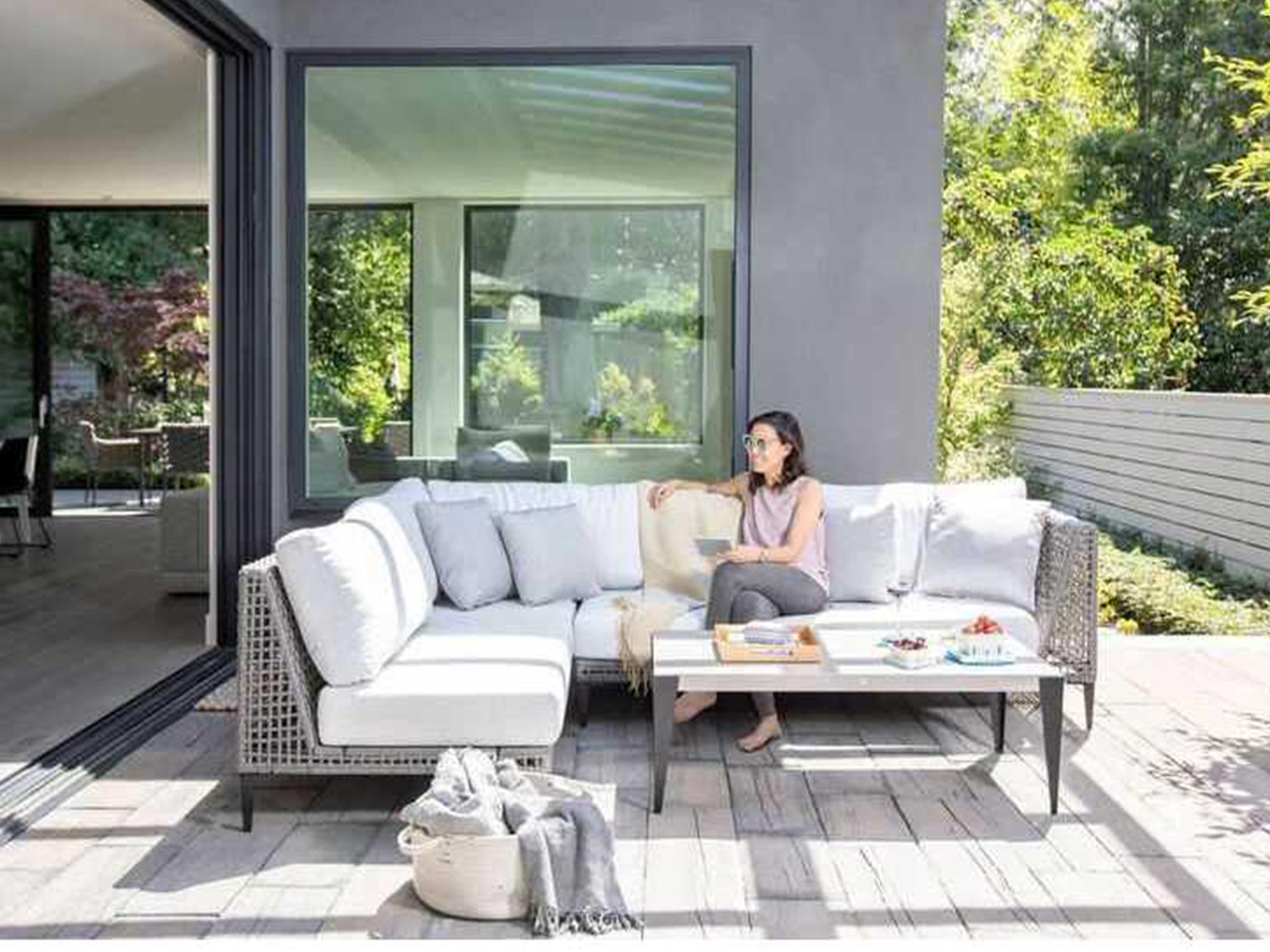 Ratana Genval Aluminum Cushion Lounge Set