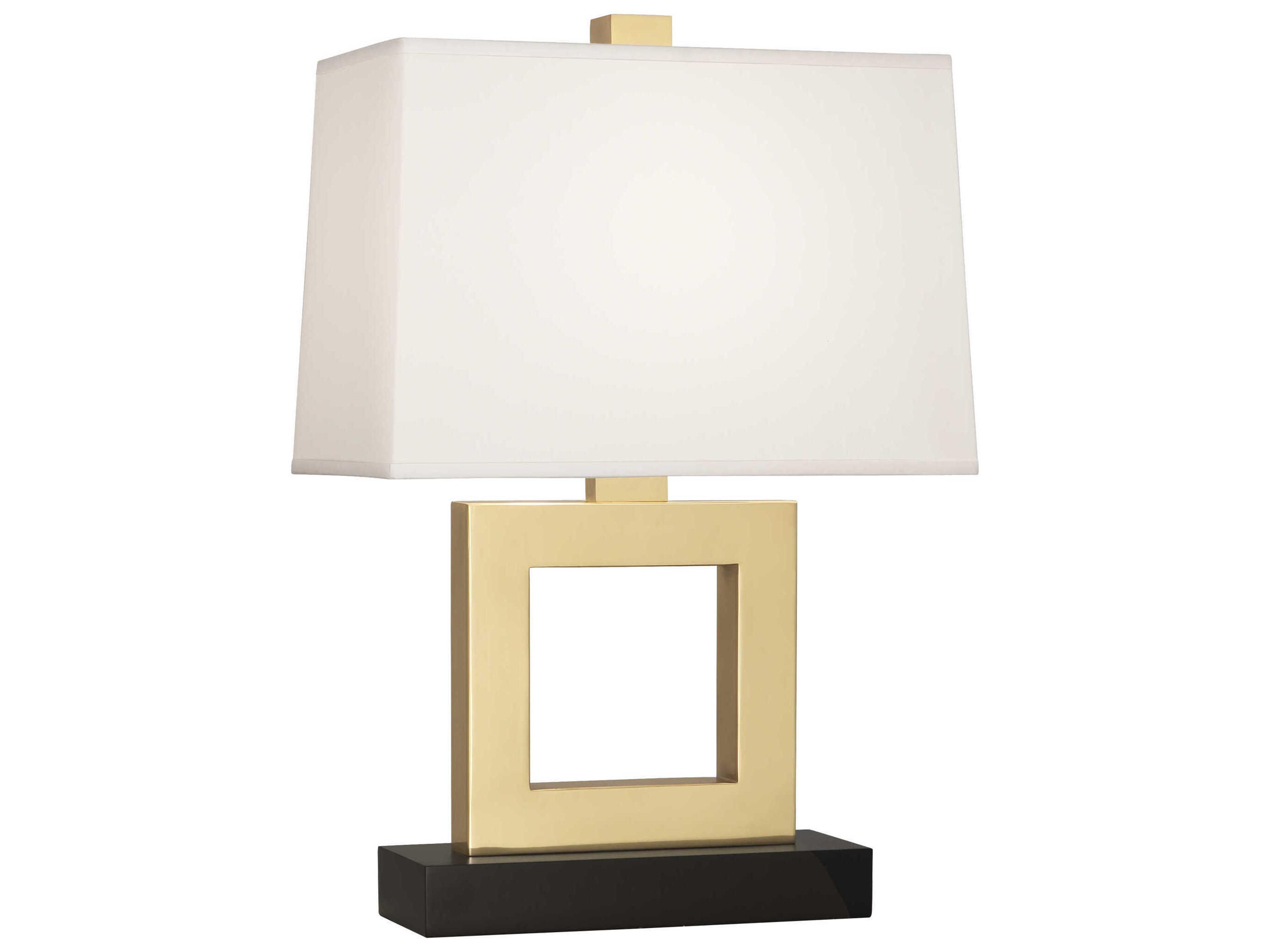 Robert Abbey Doughnut Natural Brass Table Lamp