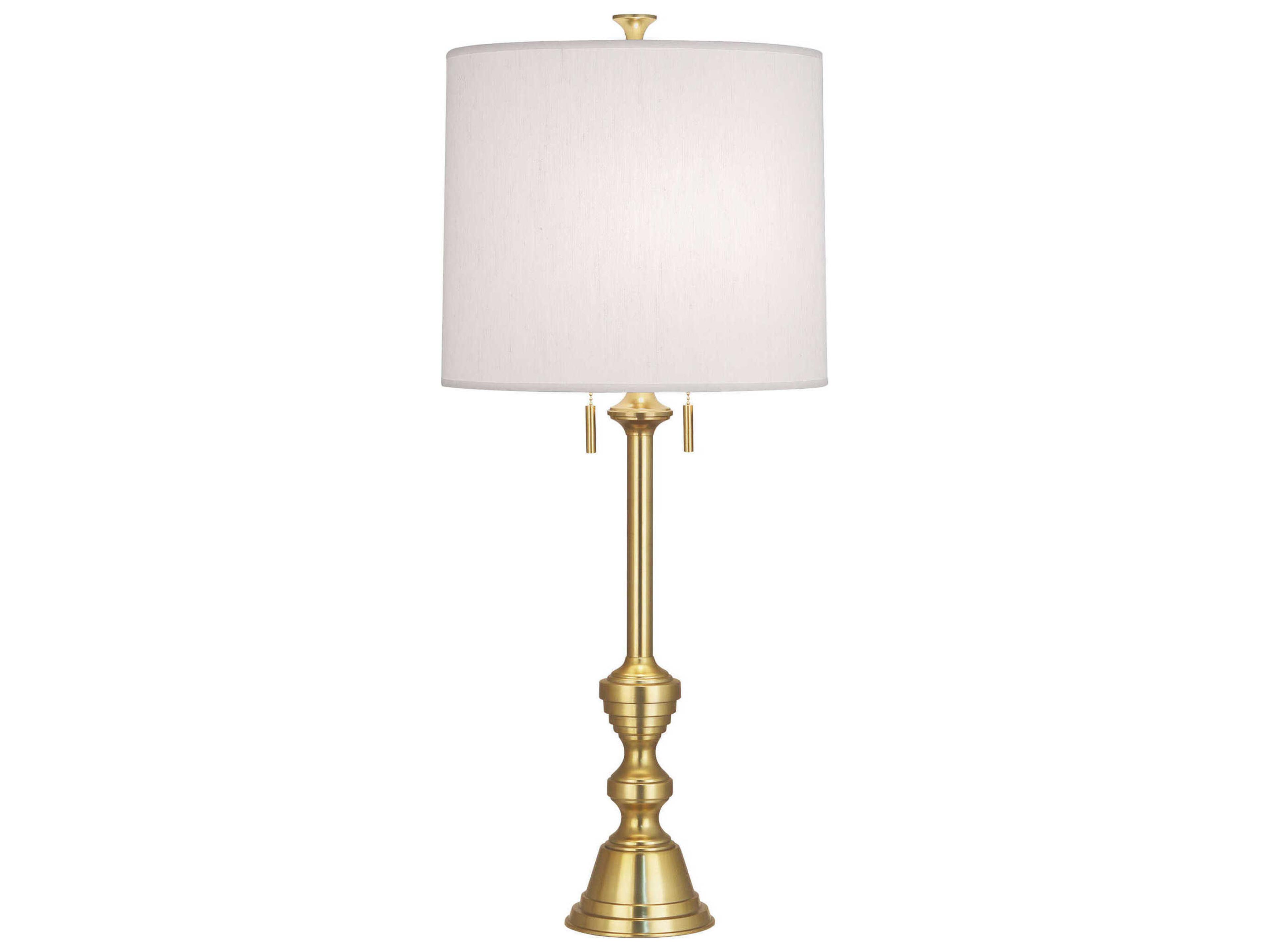 Robert Abbey Arthur Modern Brass Buffet Lamp