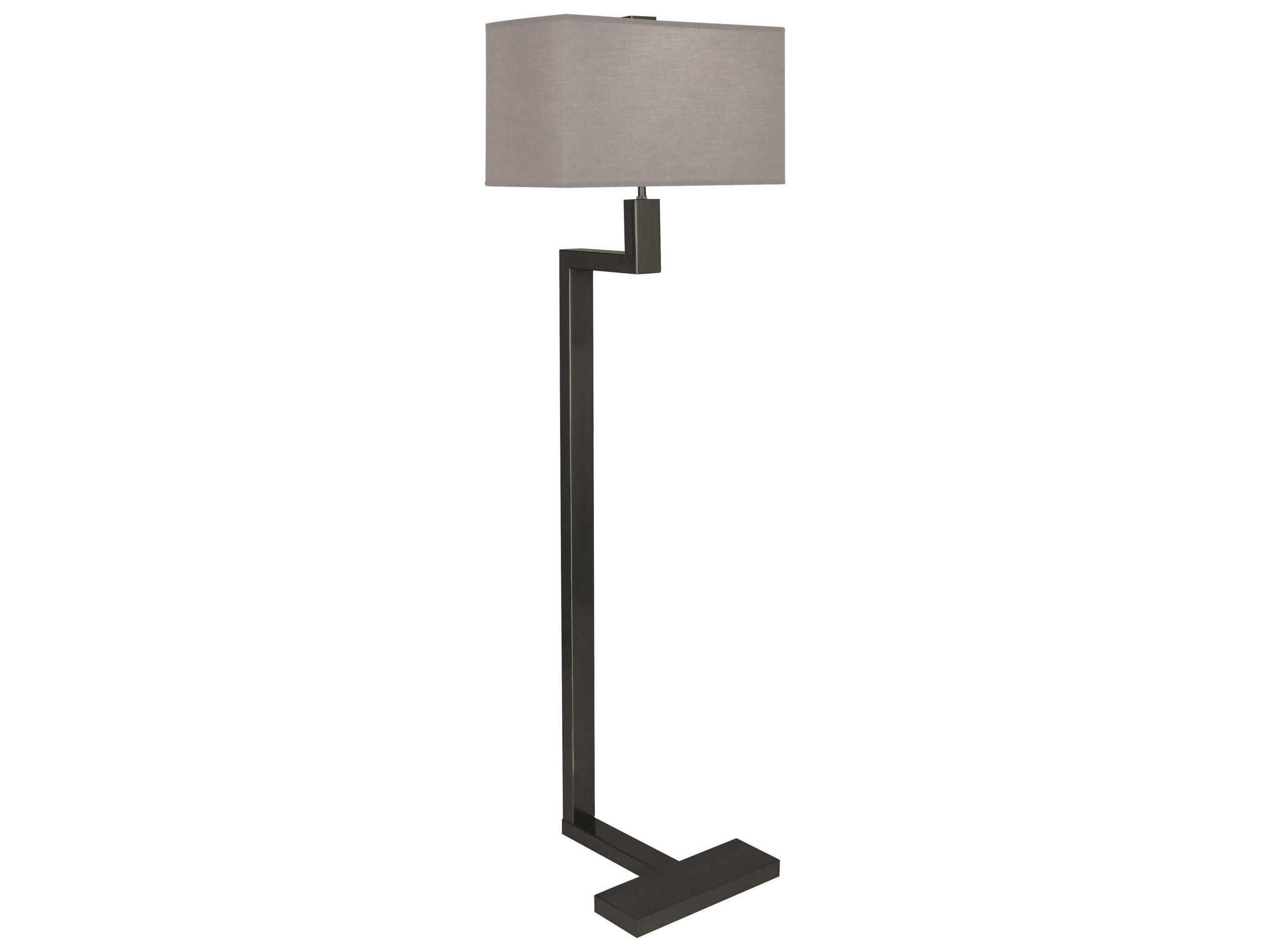 Robert Abbey Doughnut Deep Patina Bronze Floor Lamp