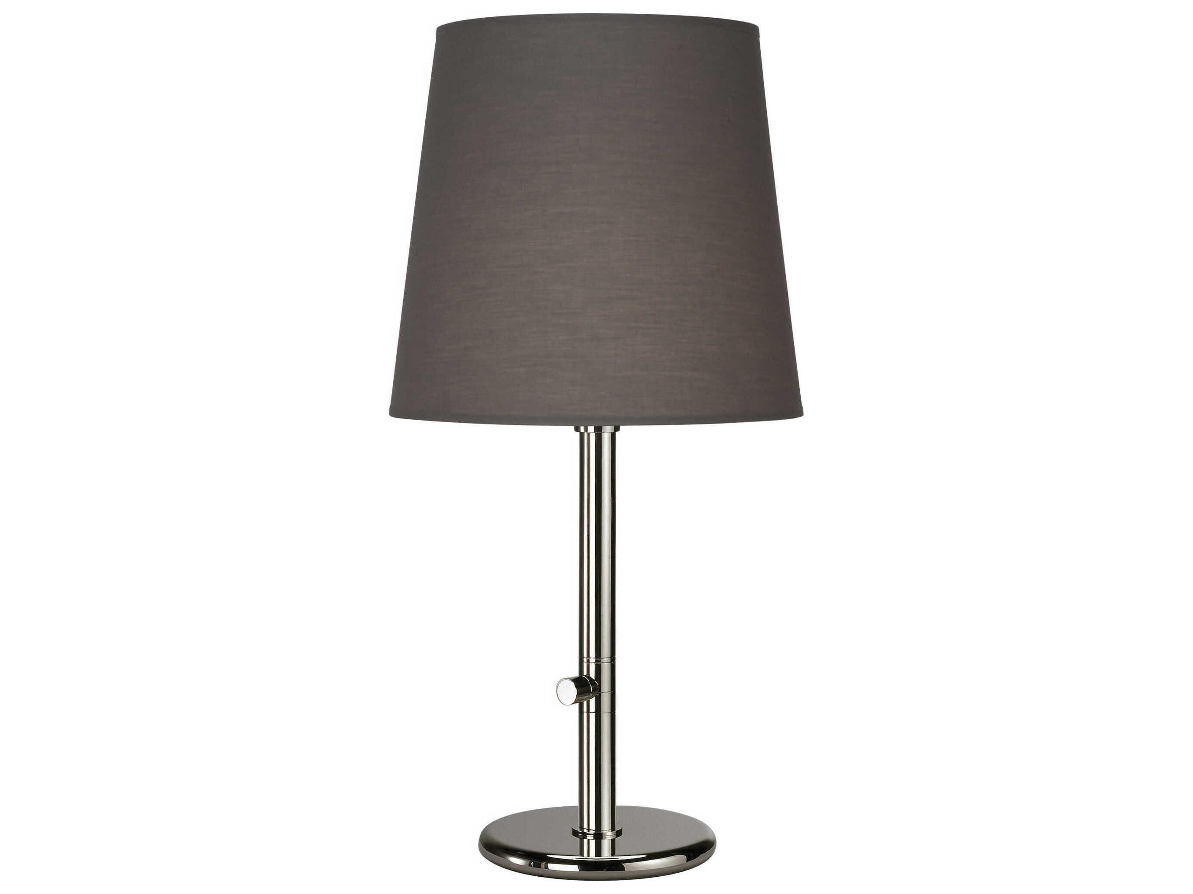 Robert Abbey Rico Espinet Buster Chica Polished Nickel Buffet Lamp