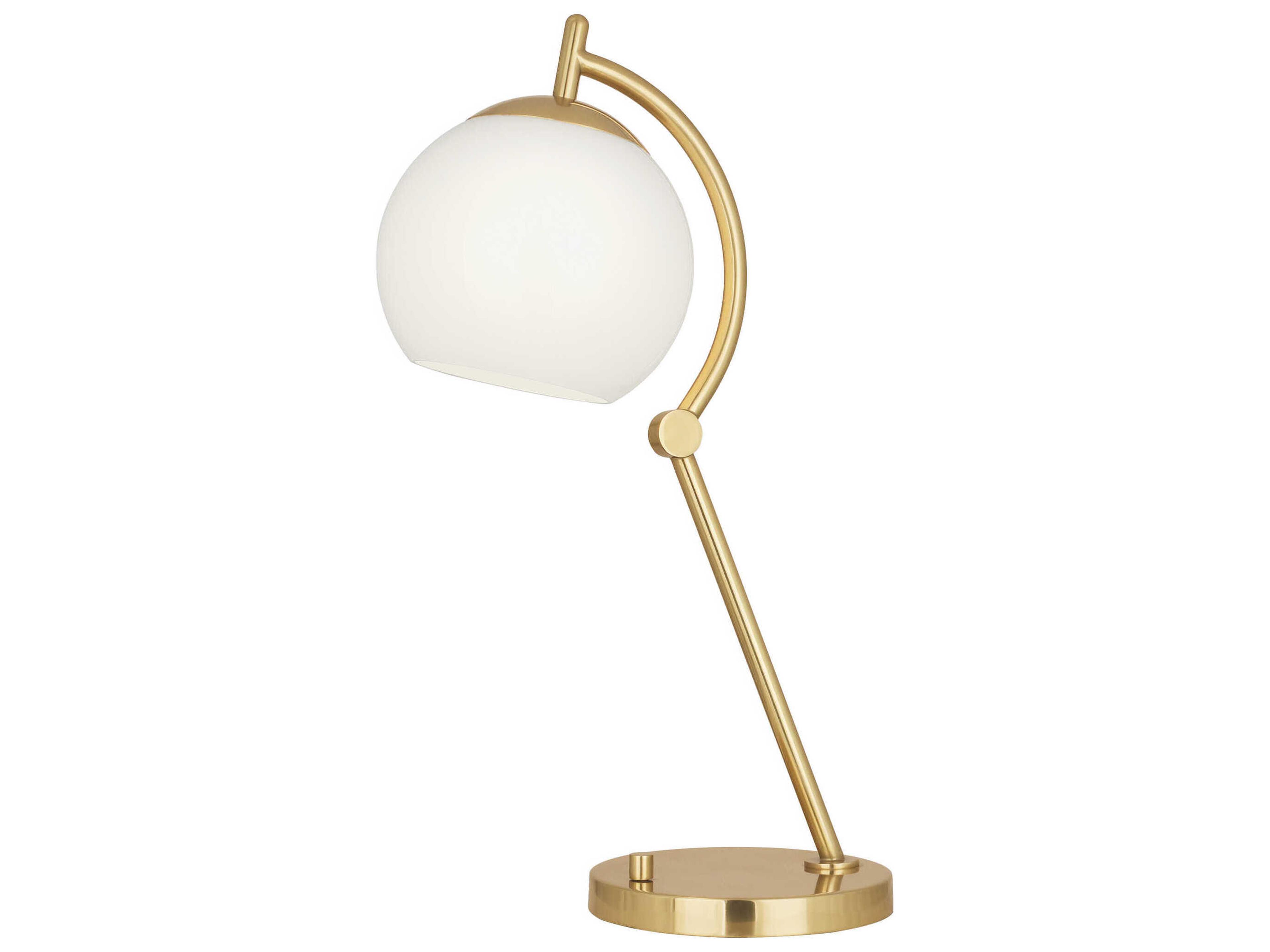 Robert Abbey Nova Modern Brass Desk Lamp