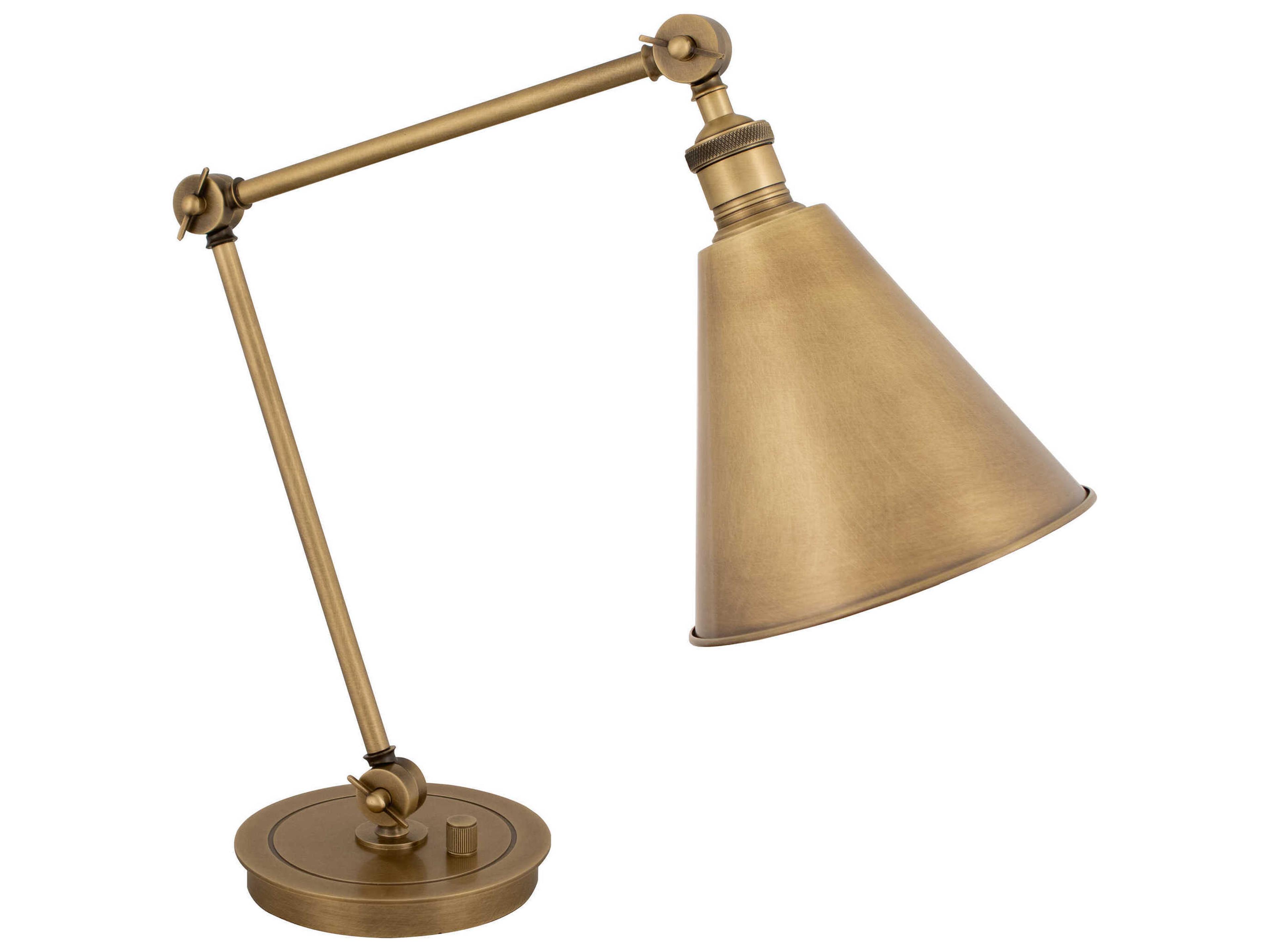 Robert Abbey Alloy Warm Brass Desk Lamp