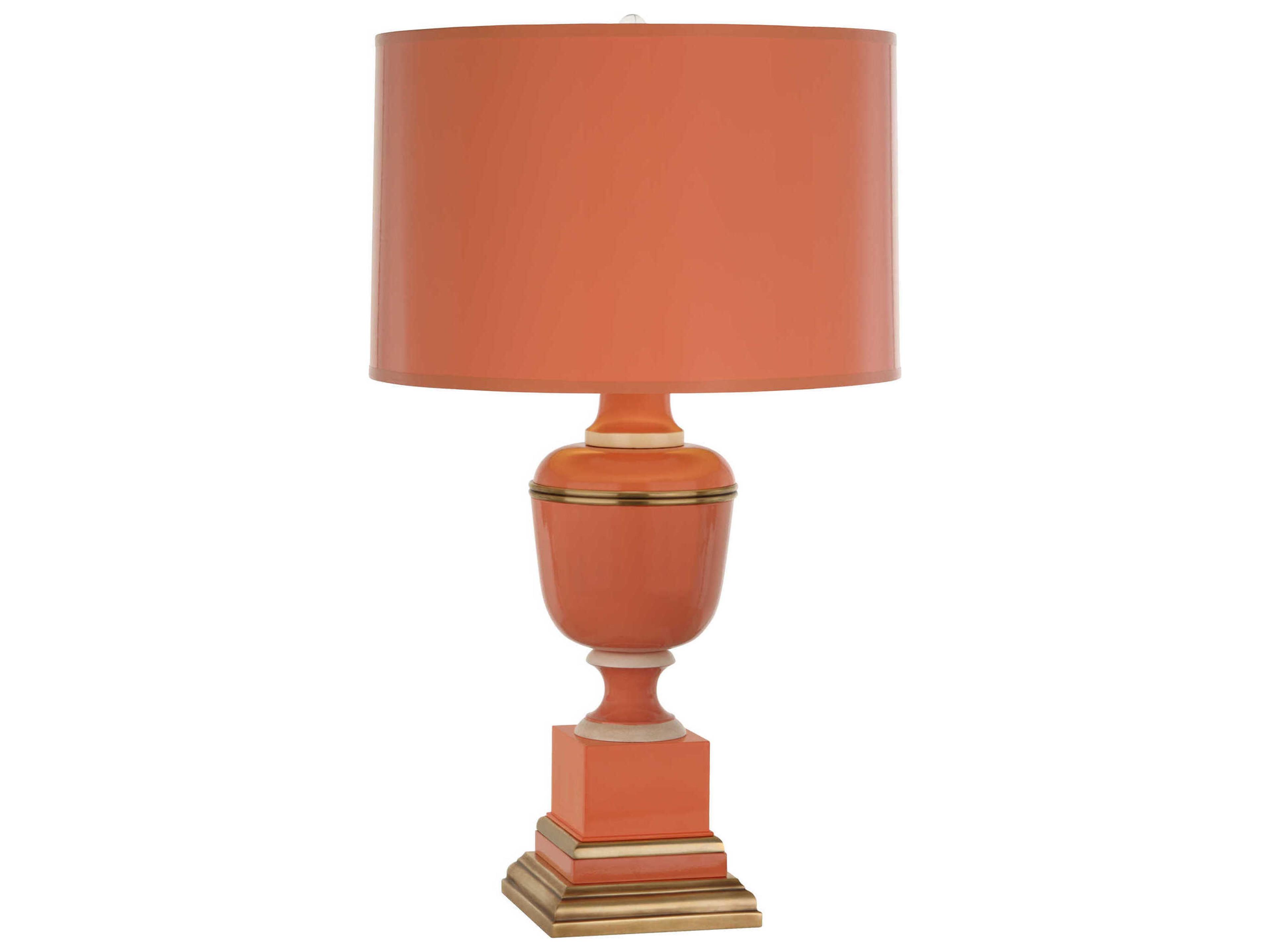 Robert Abbey Annika Orange Buffet Lamp