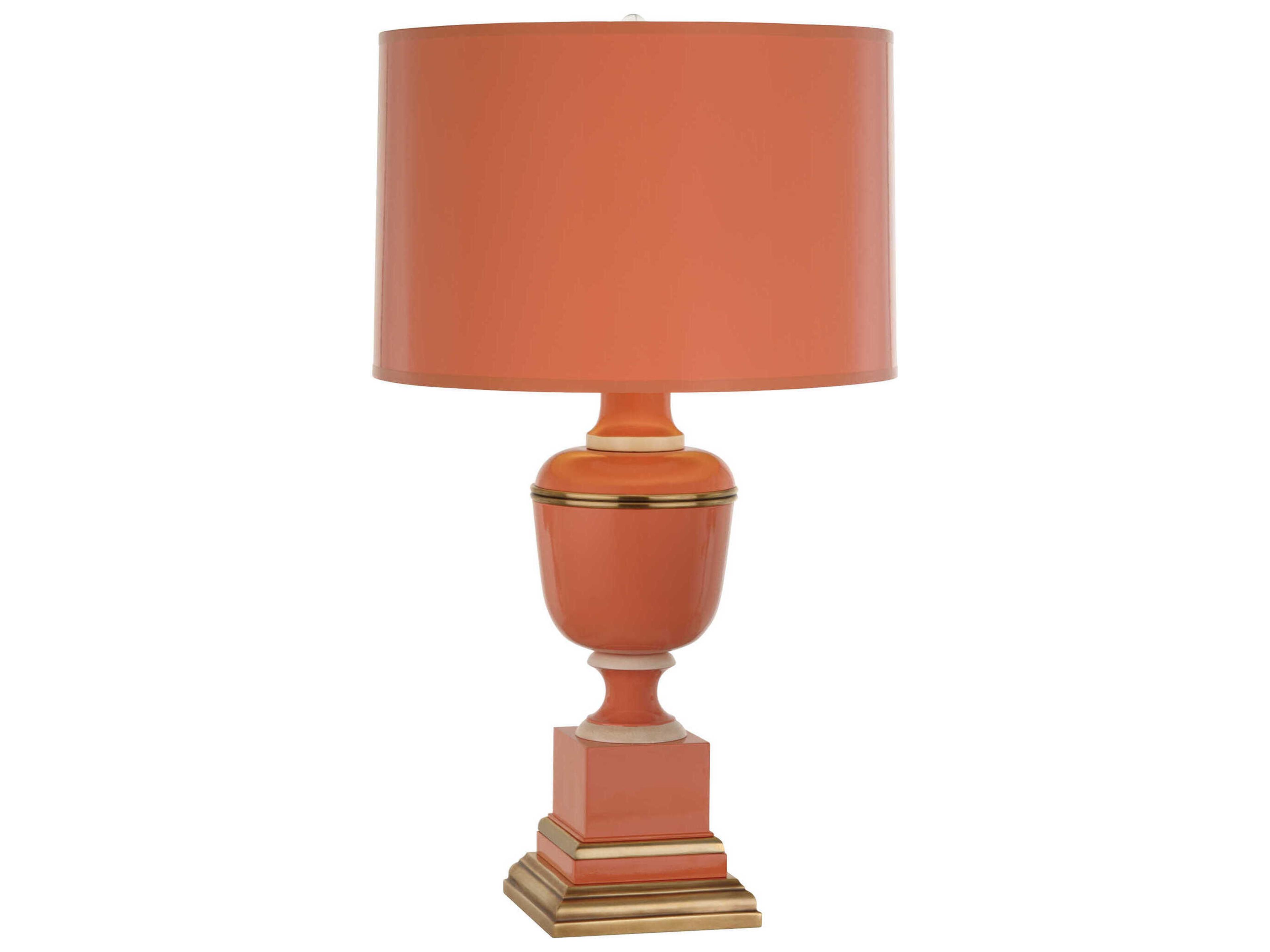 Robert Abbey Annika Orange Table Lamp