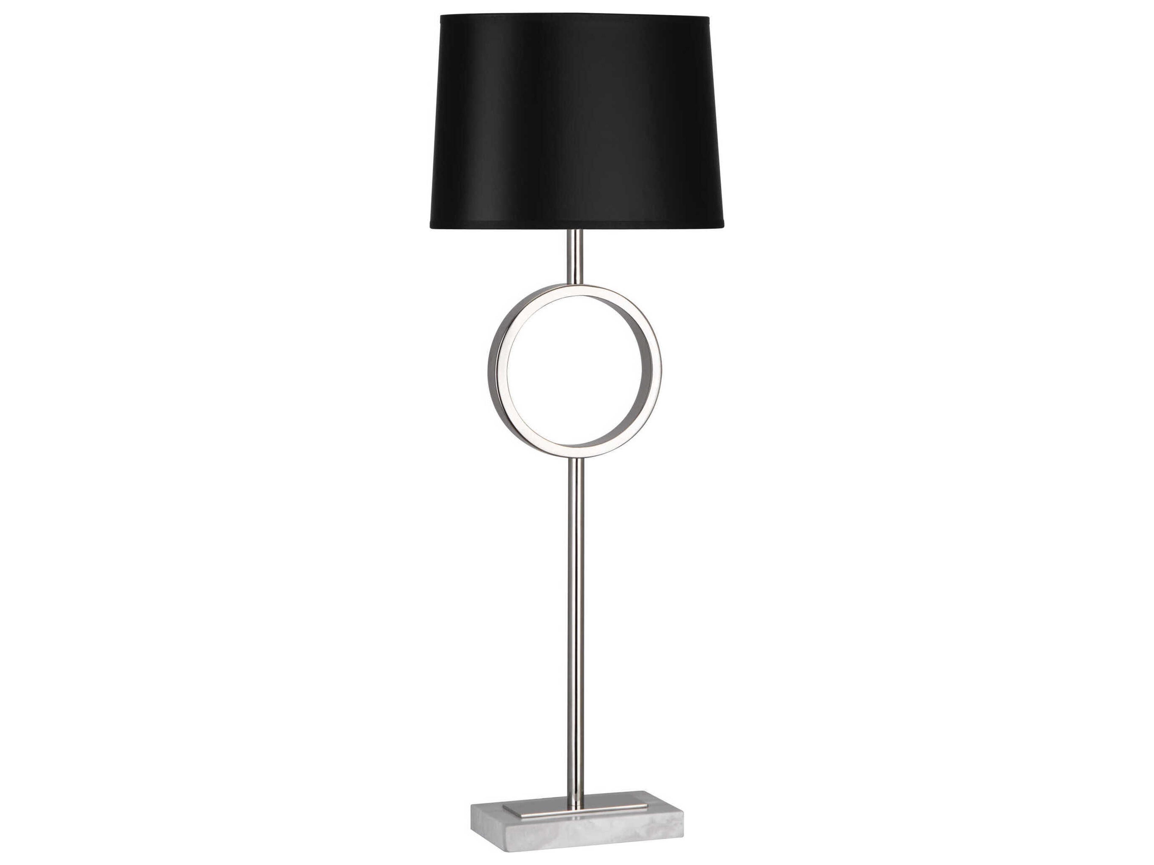 Robert Abbey Logan Polished Nickel Buffet Lamp
