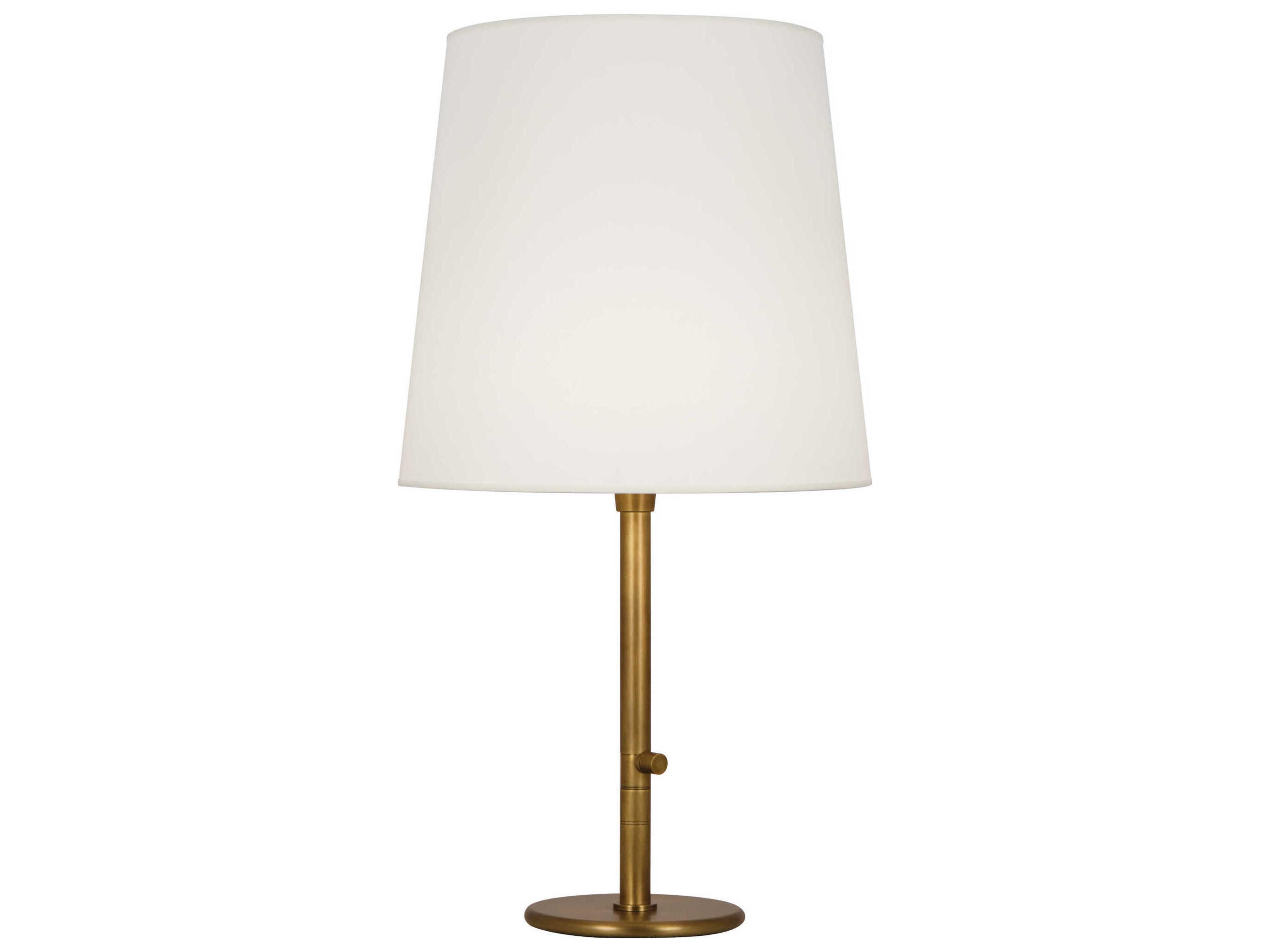 Robert Abbey Rico Espinet Buster Aged Brass Buffet Lamp