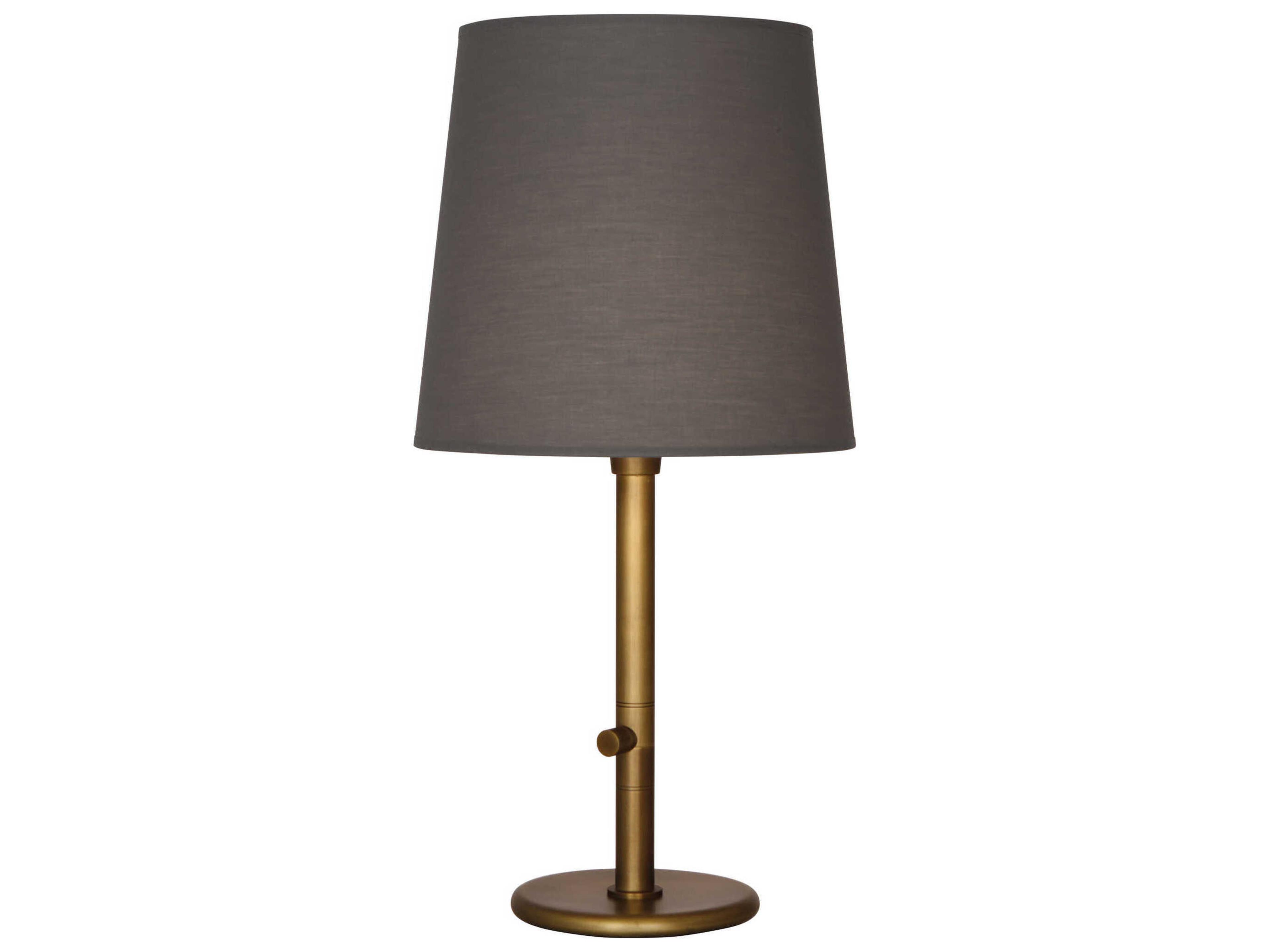 Robert Abbey Rico Espinet Buster Chica Aged Brass Buffet Lamp